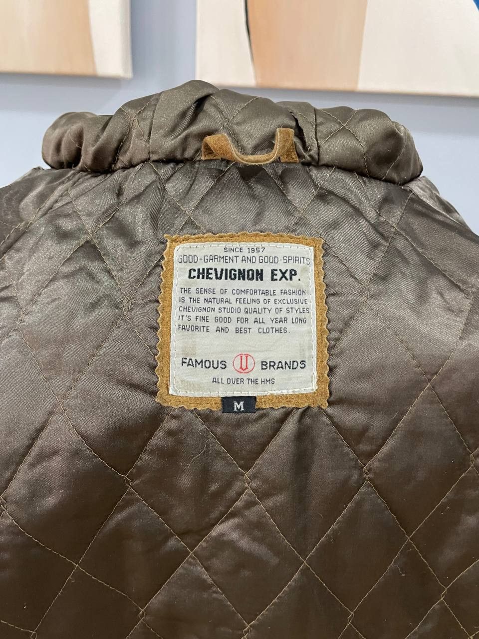 Chevignon Chevignon Suede Bomber Jacket Clifford Office Ontario Canada Size US M / EU 48-50 / 2 - 10 Thumbnail