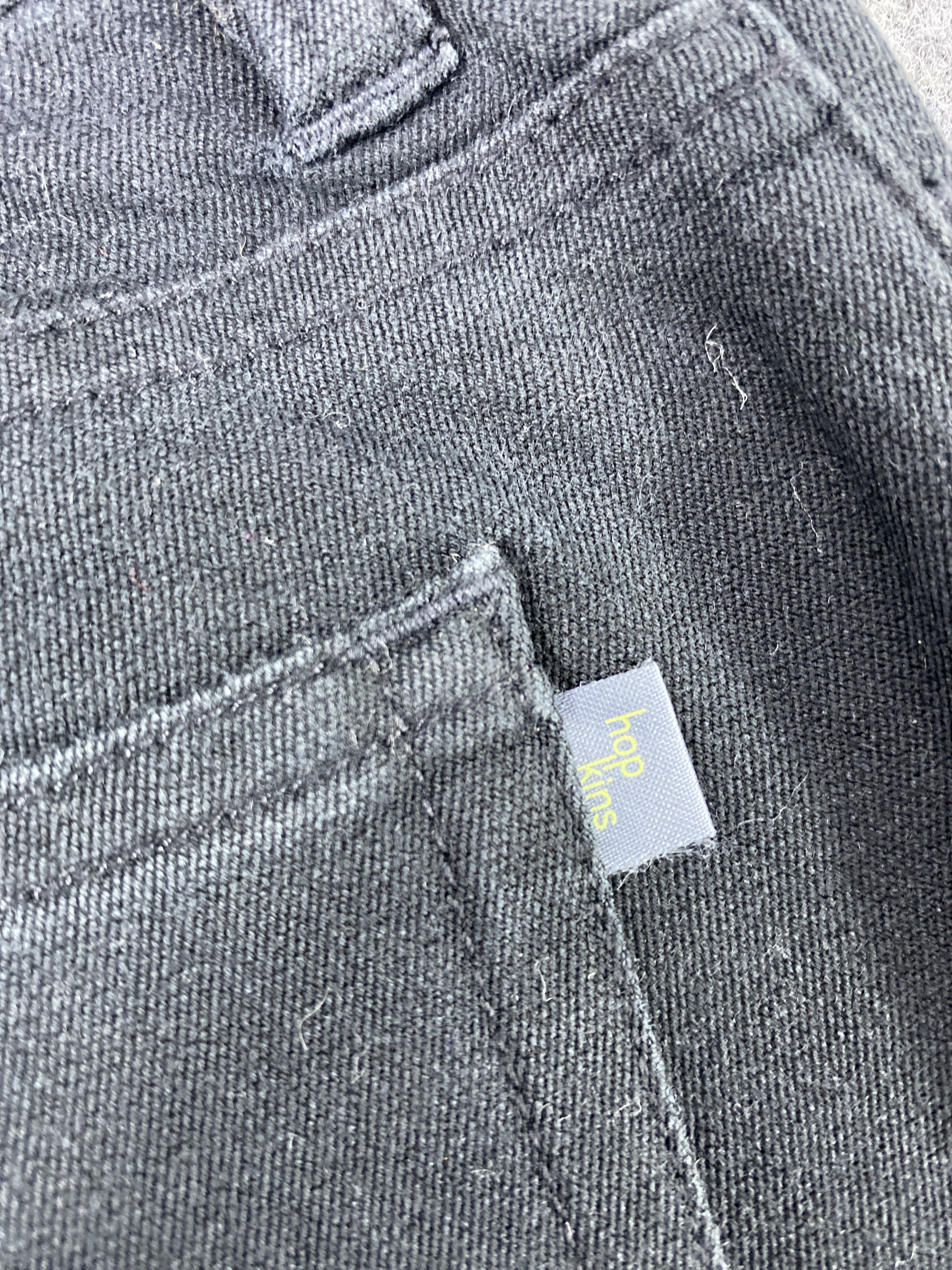 Japanese Brand Hopkins Black Pants - J1104 Size 26" / US 2 / IT 38 - 10 Thumbnail