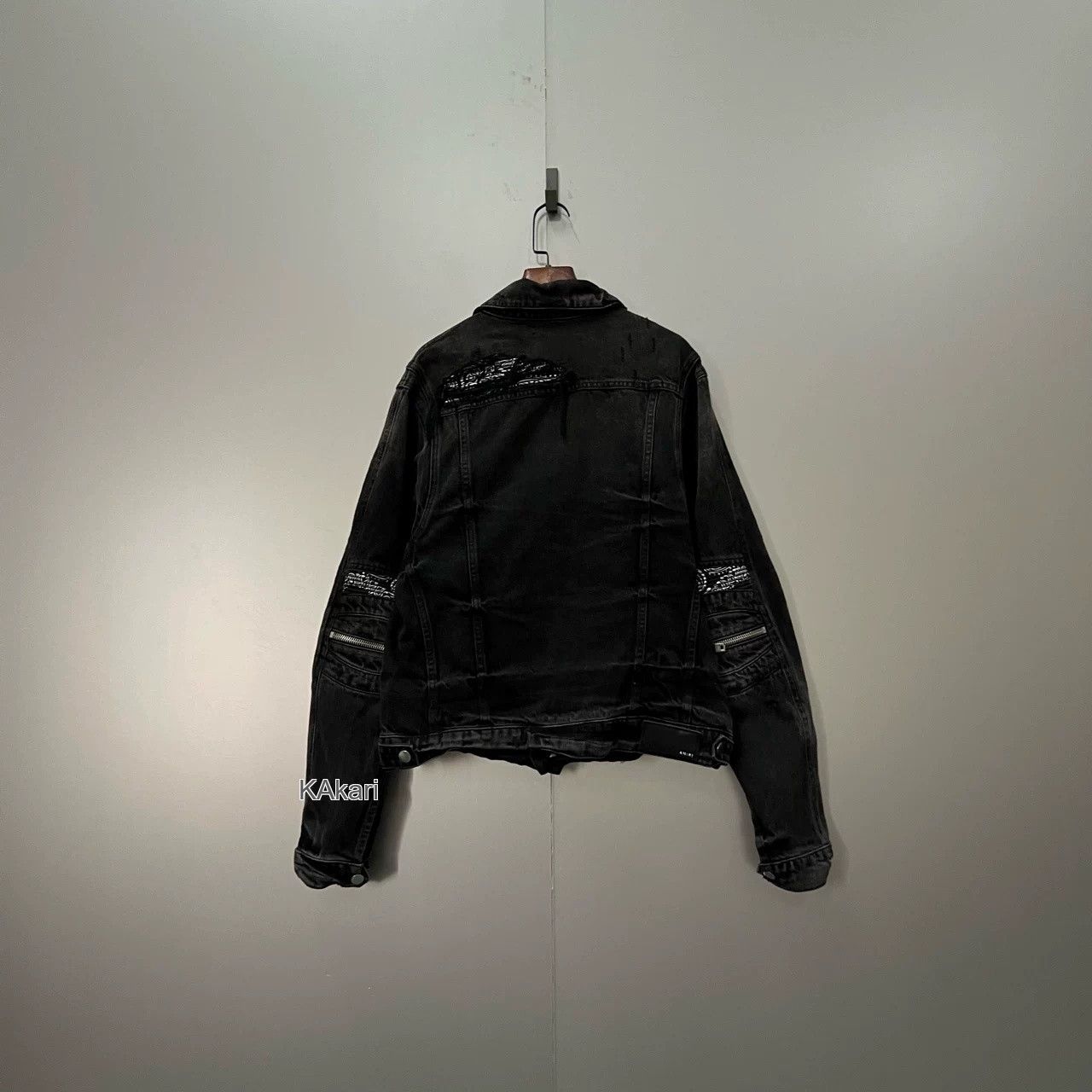 Amiri AMIRI Patchwork Zip Paisley Denim Jacket Size US M / EU 48-50 / 2 - 2 Thumbnail