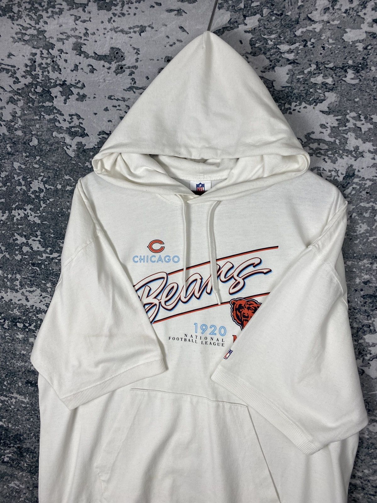 NFL Vintage NFL x GU Shorts Sleeve Hoodies Size US L / EU 52-54 / 3 - 5 Thumbnail