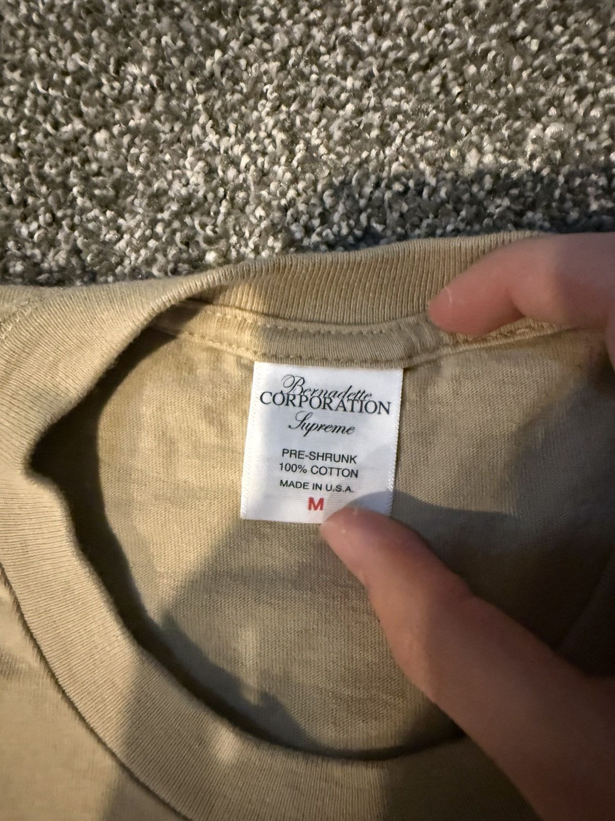 Supreme Supreme Bernadette Corporation Tee Size US M / EU 48-50 / 2 - 3 Thumbnail