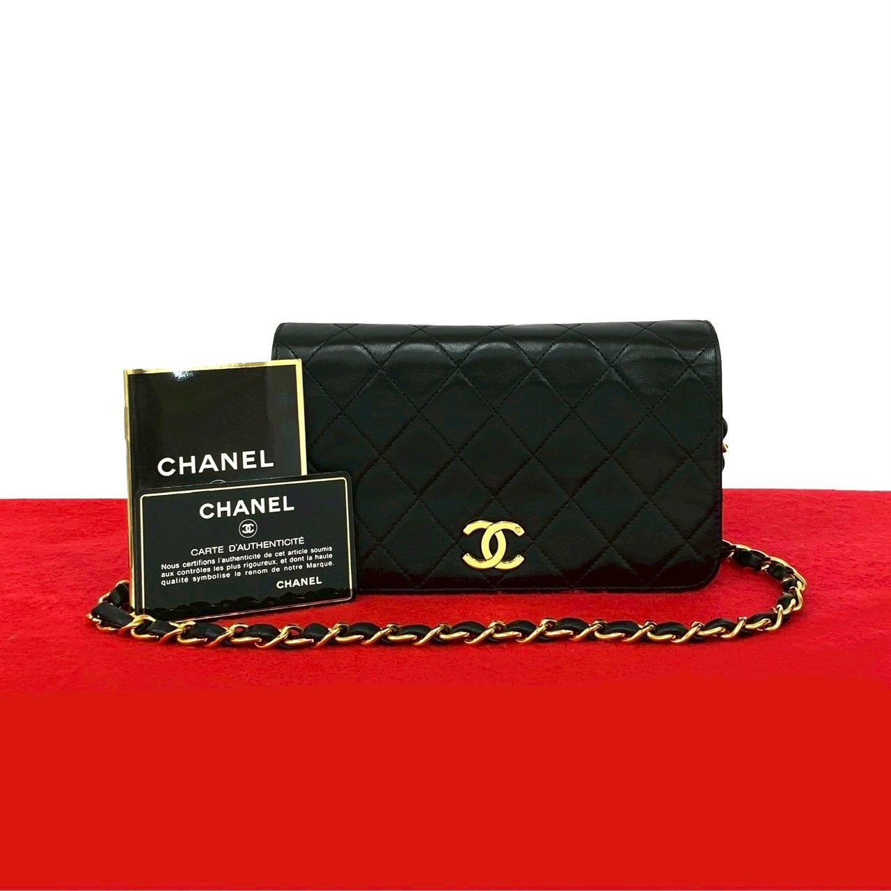 Chanel Chanel Chanel Matelassé Lambskin Shoulder Bag Leather Shoulder Bag DUTY FREE for USA Size ONE SIZE - 1 Thumbnail