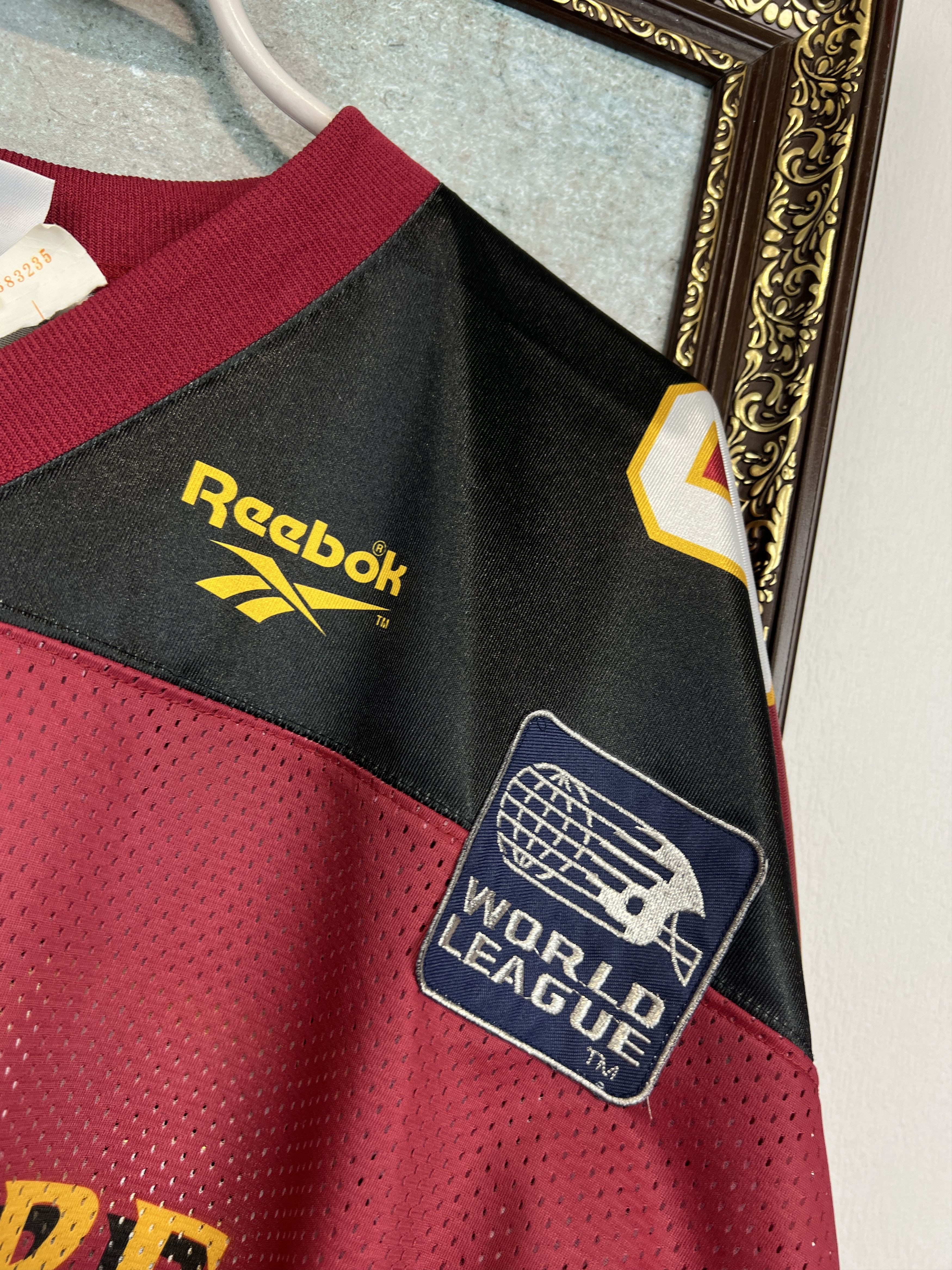 Reebok Rhein Fire World League WLF NFL Football Jersey Shirt Size US XXL / EU 58 / 5 - 4 Thumbnail