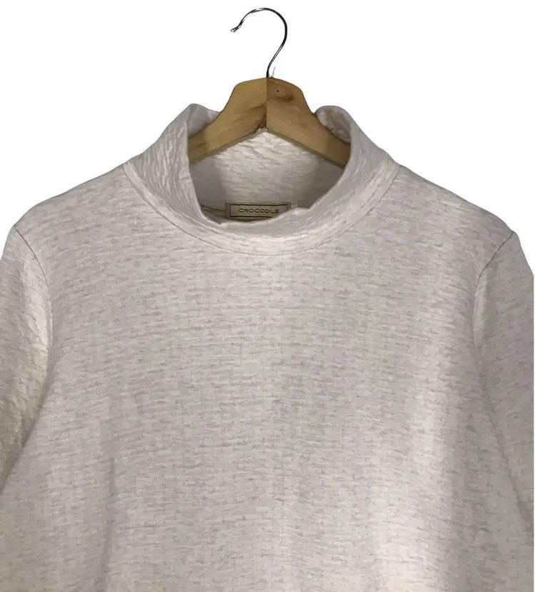 Japanese Brand Vintage Crocodile Crop Sweatshirts Size L / US 10 / IT 46 - 3 Thumbnail