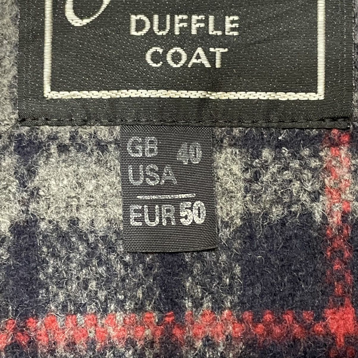 Gloverall Vintage Gloverall Duffle Coat Navy Blue with Tartan Lining Size US L / EU 52-54 / 3 - 6 Thumbnail