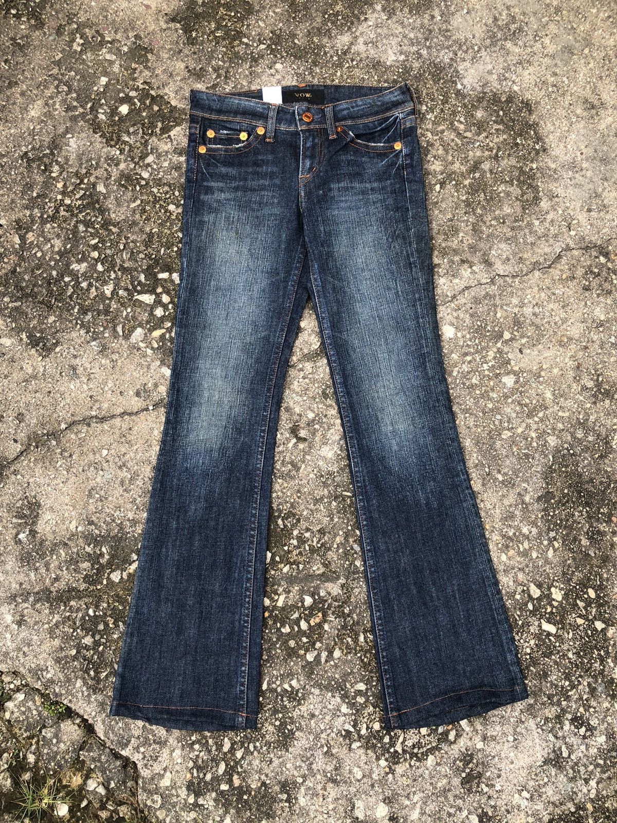 If Six Was Nine × Japanese Brand × Le Grande Bleu (L.G.B.) 💥FLARE💥Vintage Blue Addicts Flare Boot Cut Jeans Size US 29 - 2 Thumbnail
