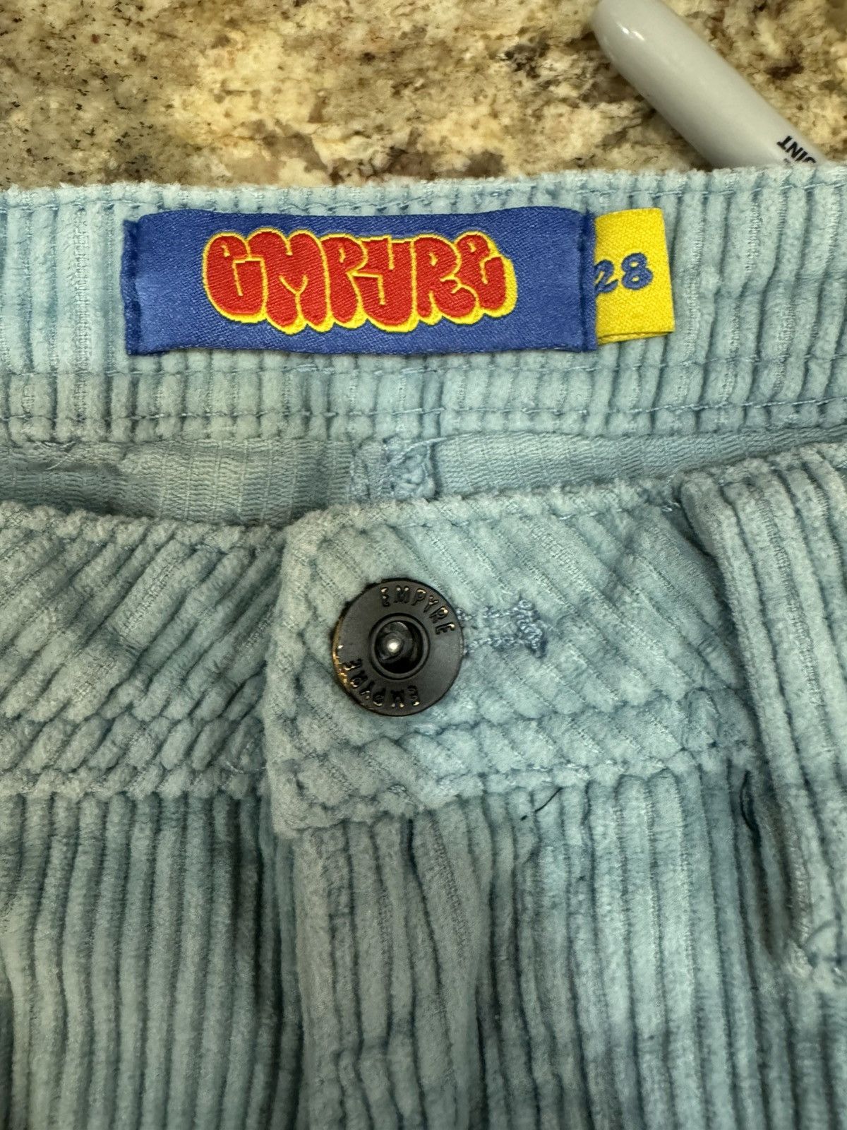 Empyre Baby blue corduroy Size US 28 / EU 44 - 3 Thumbnail