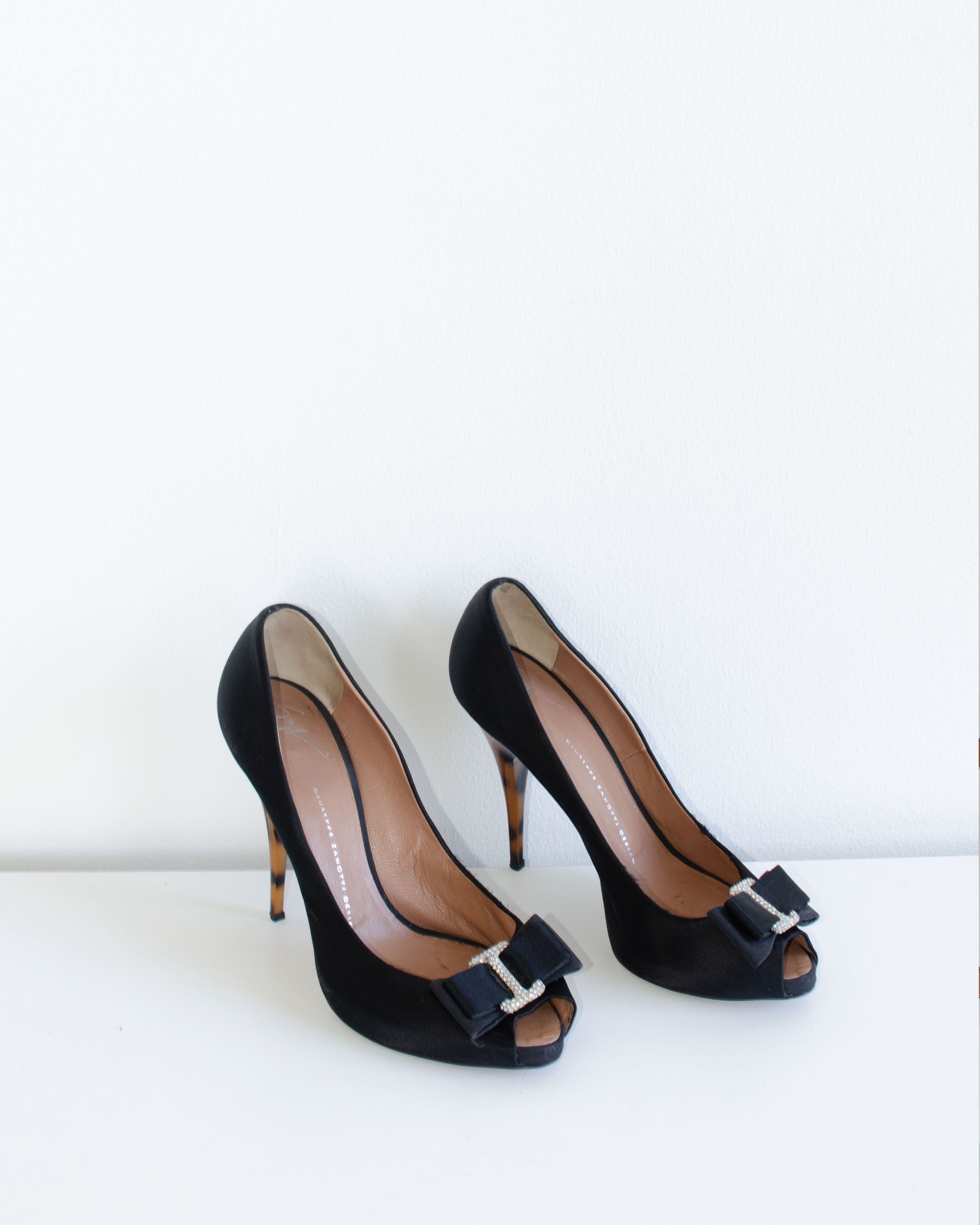 Giuseppe Zanotti GIUSEPPE ZANOTTI TORTOISE HEEL PUMPS Size US 8 / IT 38 - 1 Thumbnail