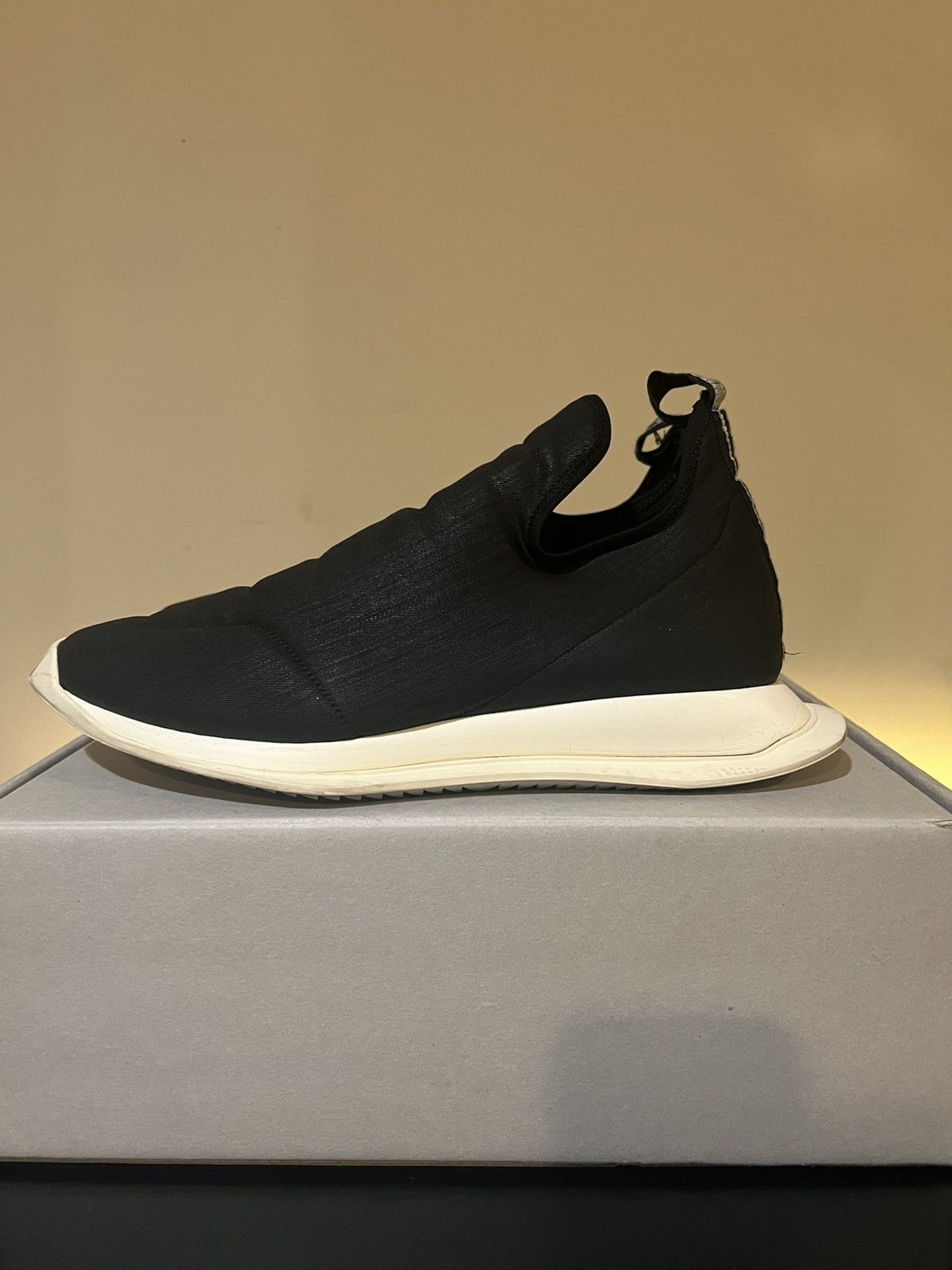 Rick Owens Drkshdw New Runner Slip On Sneaker Size US 11 / EU 44 - 3 Thumbnail