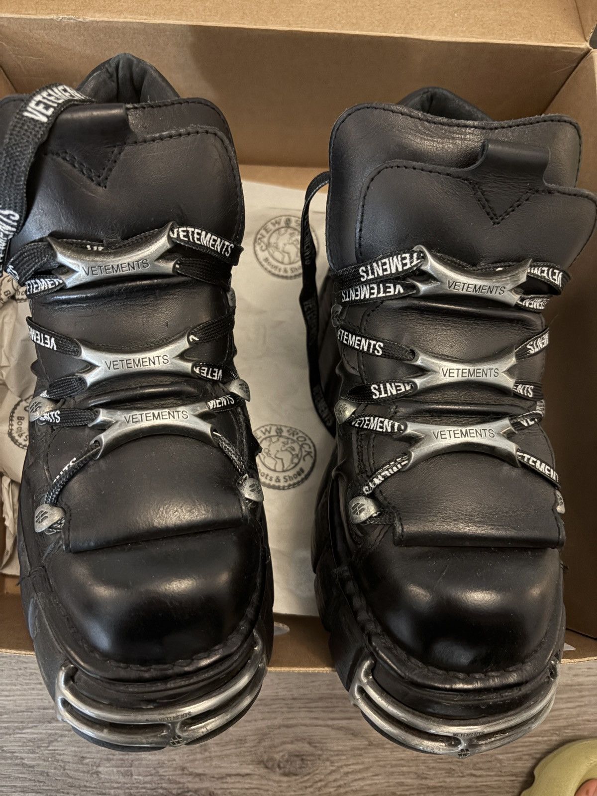 New Rock × Vetements Vetements New Rock Platform Sneakers Size US 8 / EU 41 - 9 Thumbnail