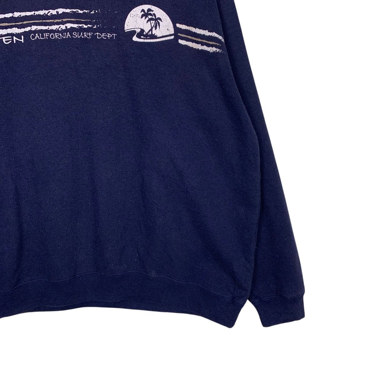 Hang Ten HANGTEN Purple Crewneck Sweatshirt Plus Size 4L #1873-C82 Size US XXL / EU 58 / 5 - 4 Thumbnail