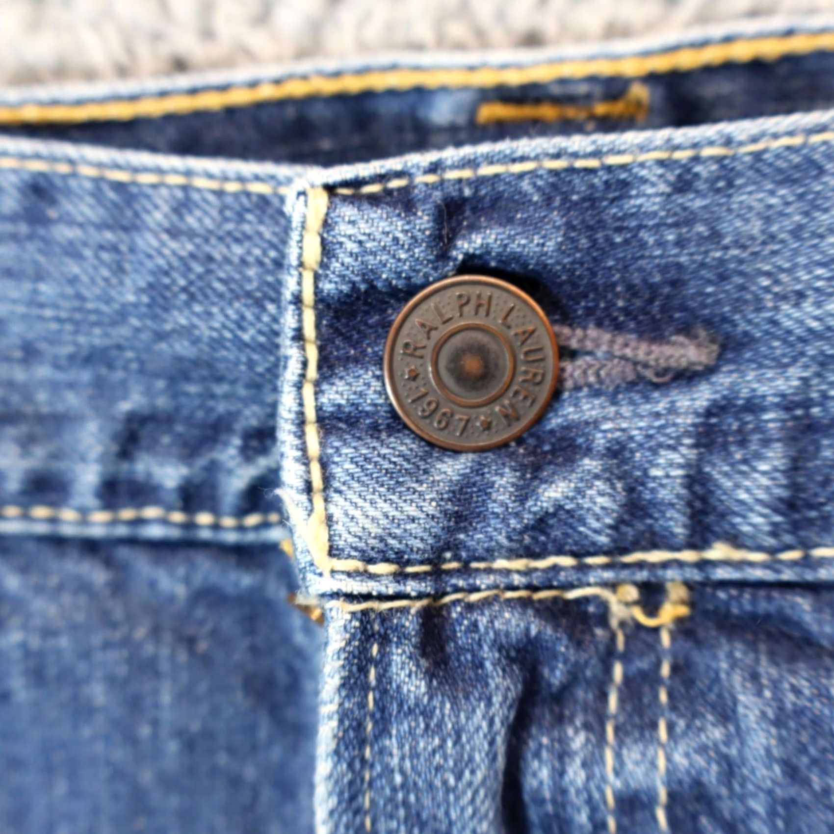 Polo Ralph Lauren Polo Ralph Lauren Jeans Men Relaxed Baggy Fit Straight Blue 38x30 90s Size US M / EU 48-50 / 2 - 7 Thumbnail