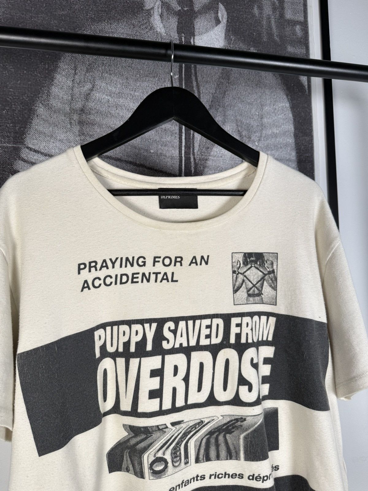 Enfants Riches Deprimes GRAIL💉 OG FALL/WINTER 2018-19 "PUPPY SAVED FROM OVERDOSE" Size US XL / EU 56 / 4 - 3 Thumbnail
