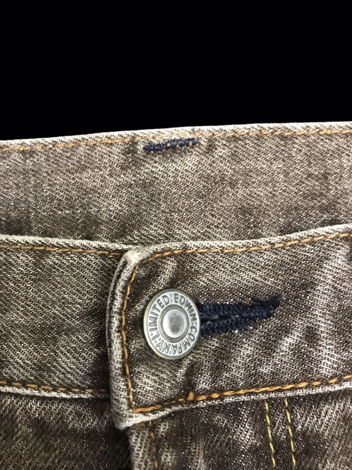 Edwin 💥LOOSE💥RARE EDWIN 405 WIDE COOL FADES LOOSE DENIM F398 Size US 29 - 5 Thumbnail