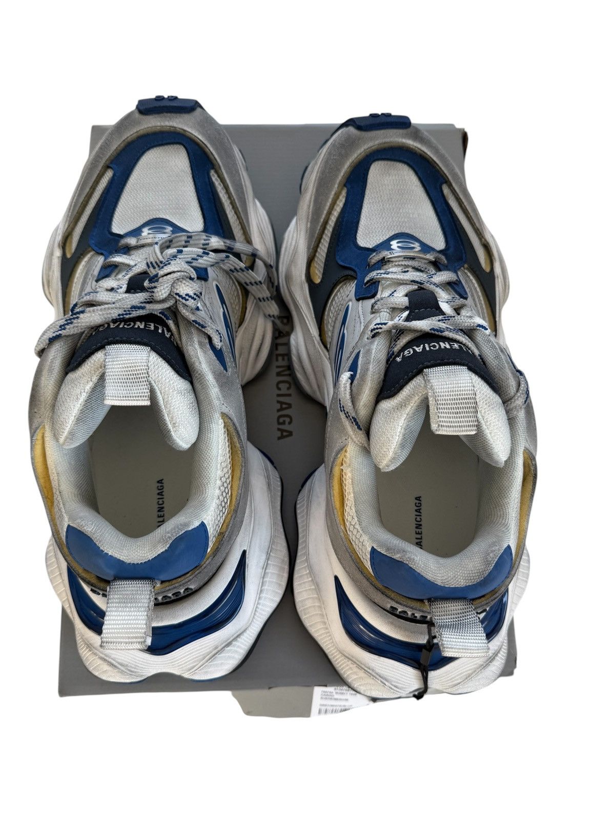 Balenciaga Balenciaga Cargo Blue / Grey Size US 13 / EU 46 - 9 Thumbnail