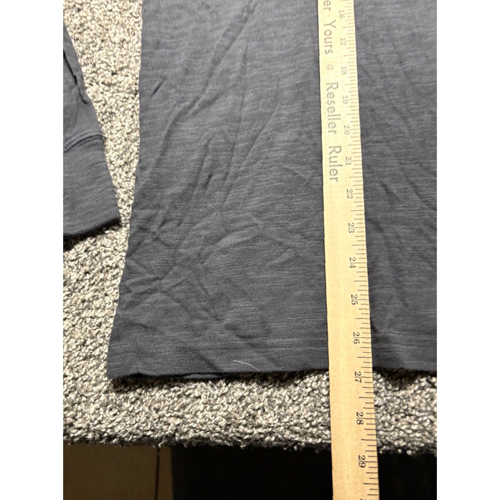 Faherty Faherty Henley Waffle Knit Thermal Shirt Mens Large Cotton Heather Gray Thick Shirt Mens Large Gray Thermal Henley Waffle Knit Faherty Size US L / EU 52-54 / 3 - 5 Thumbnail