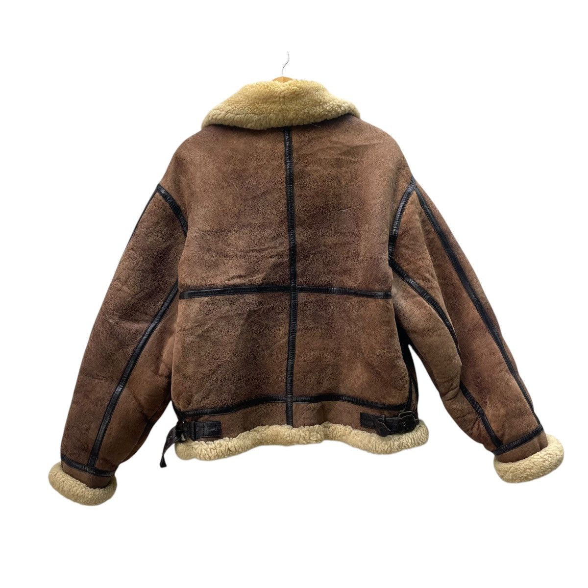 Aviator Nation 💥 Fedeless Military American Wear B3 Sheepskin Us Airforces Size US M / EU 48-50 / 2 - 2 Thumbnail