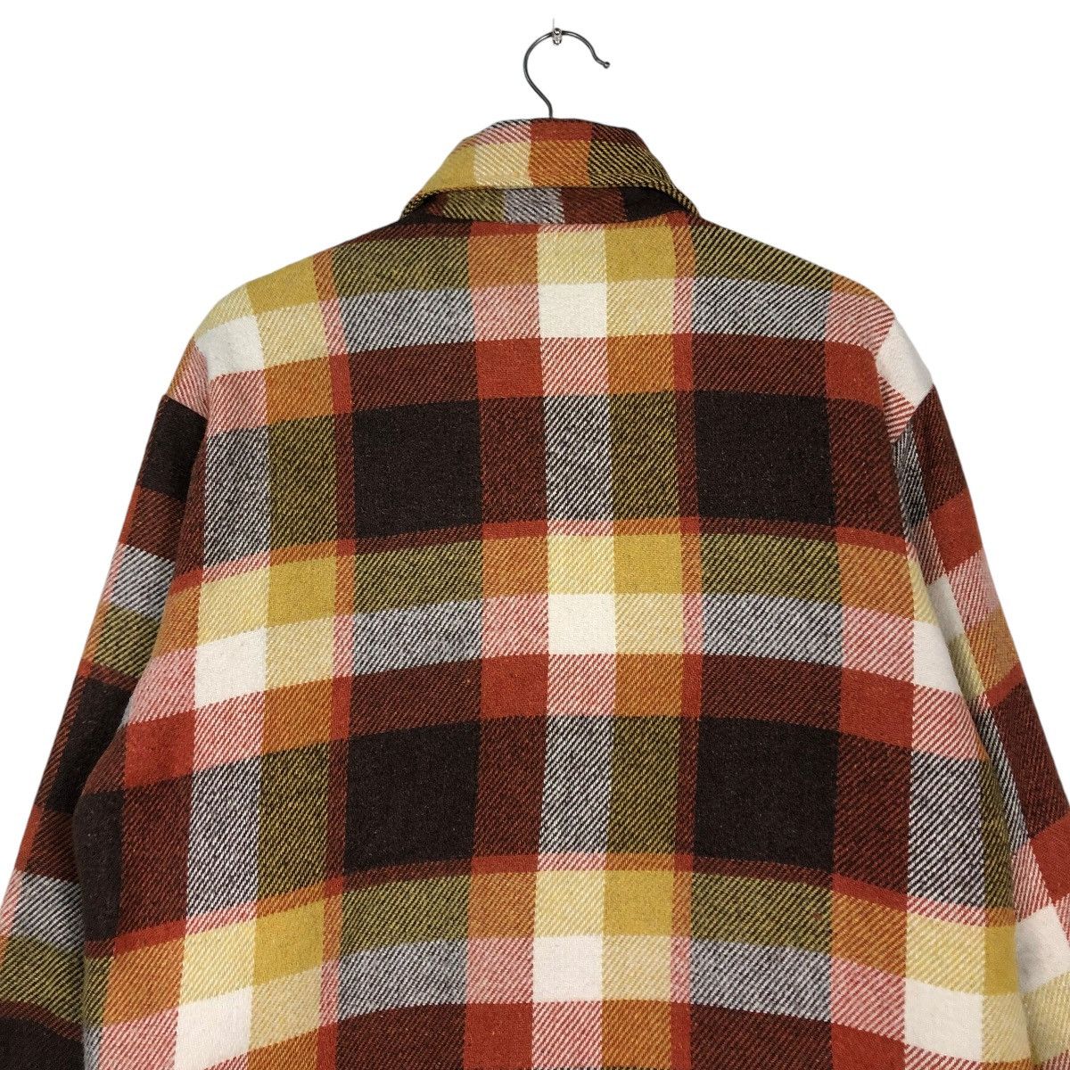 Vintage 🔥VINTAGE WOOL CHORE JACKET TARTAN DESIGN CPO BY PARK AVE Size US M / EU 48-50 / 2 - 11 Thumbnail