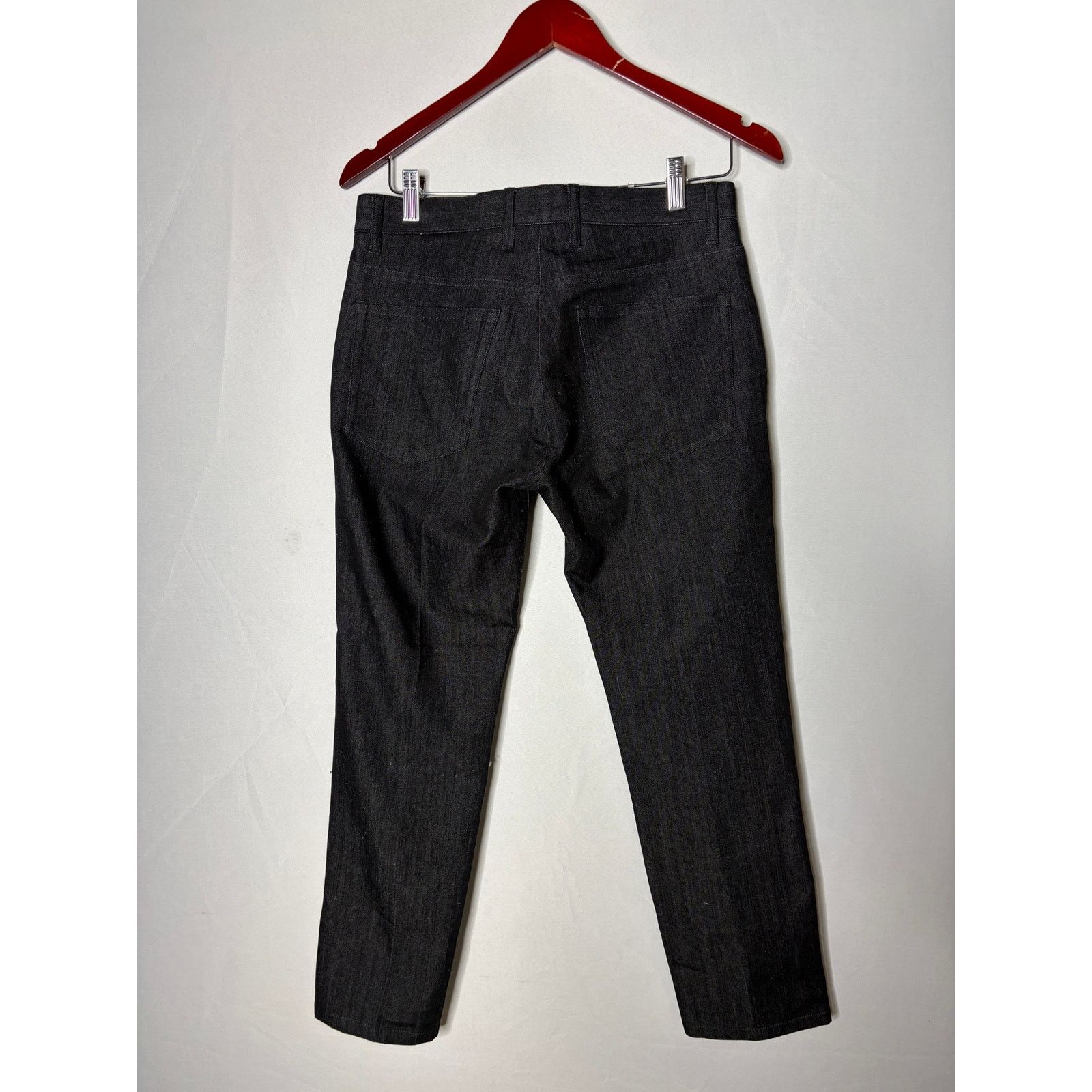 Michel Klein Michel Klein black cotton blend chino pants 30x28 Size US 30 / EU 46 - 6 Thumbnail