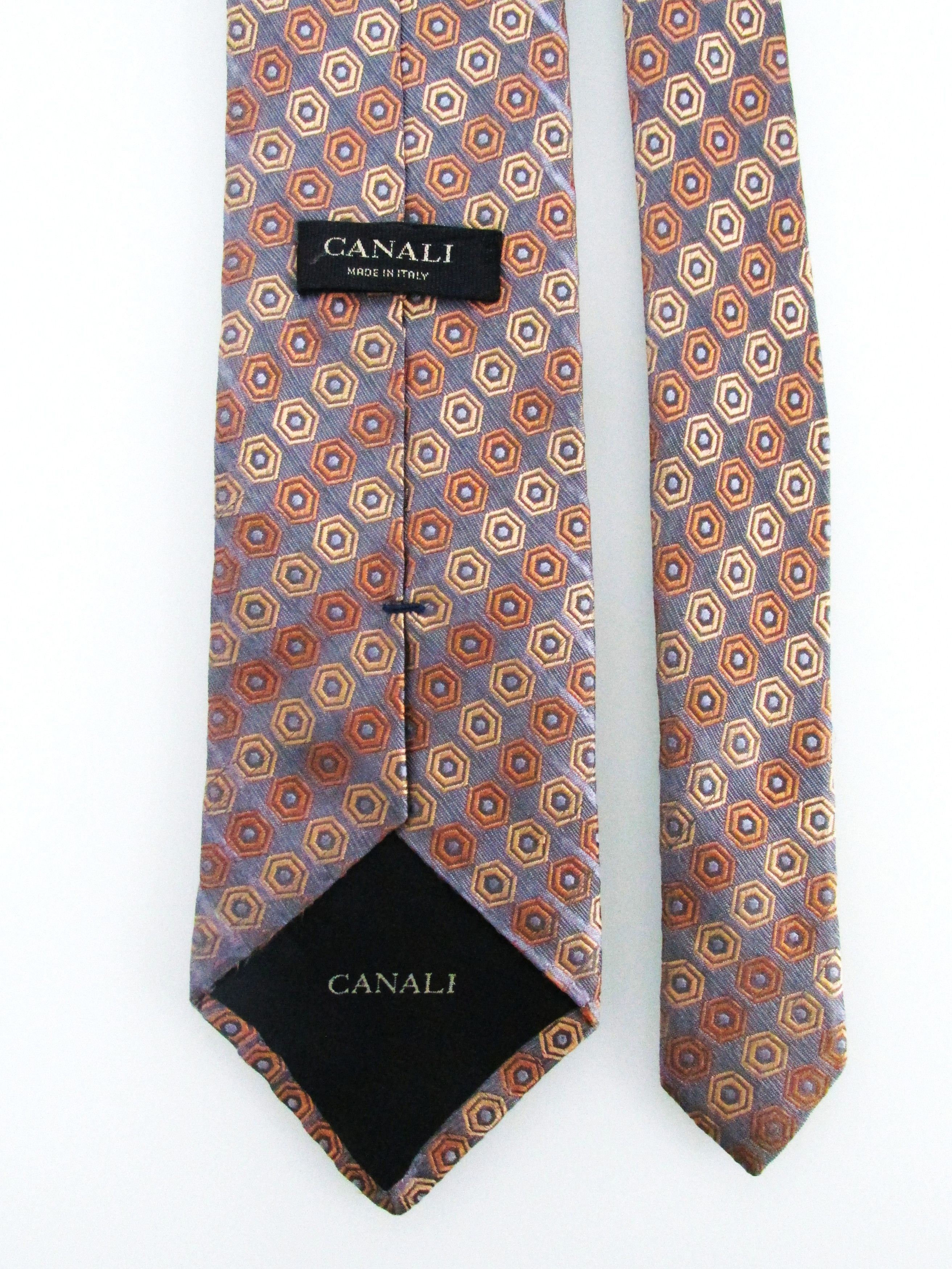 Canali Canali Men's Silk Tie Size ONE SIZE - 4 Thumbnail