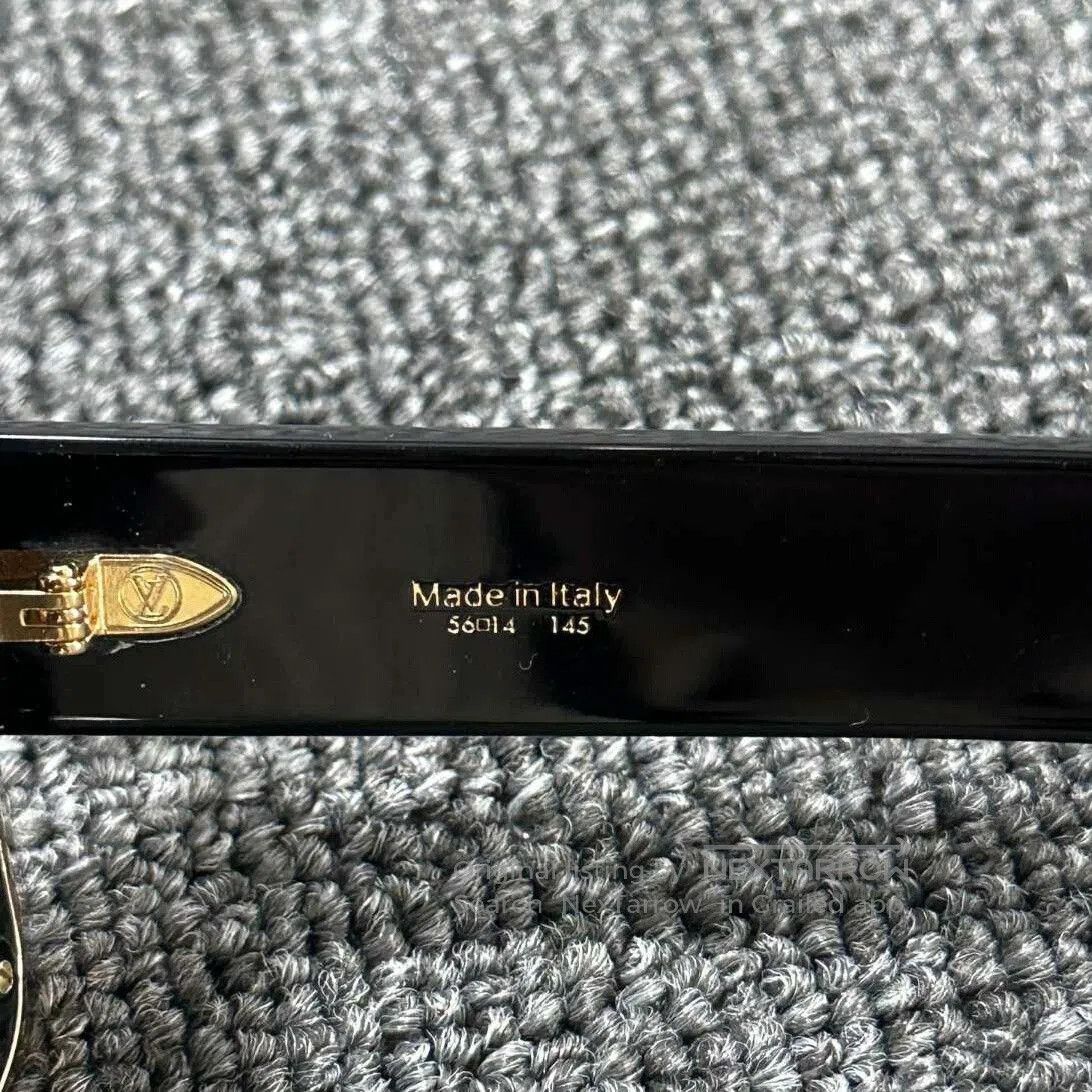 Louis Vuitton Louis Vuitton Metal Logo Sunglasses. Size ONE SIZE - 4 Thumbnail