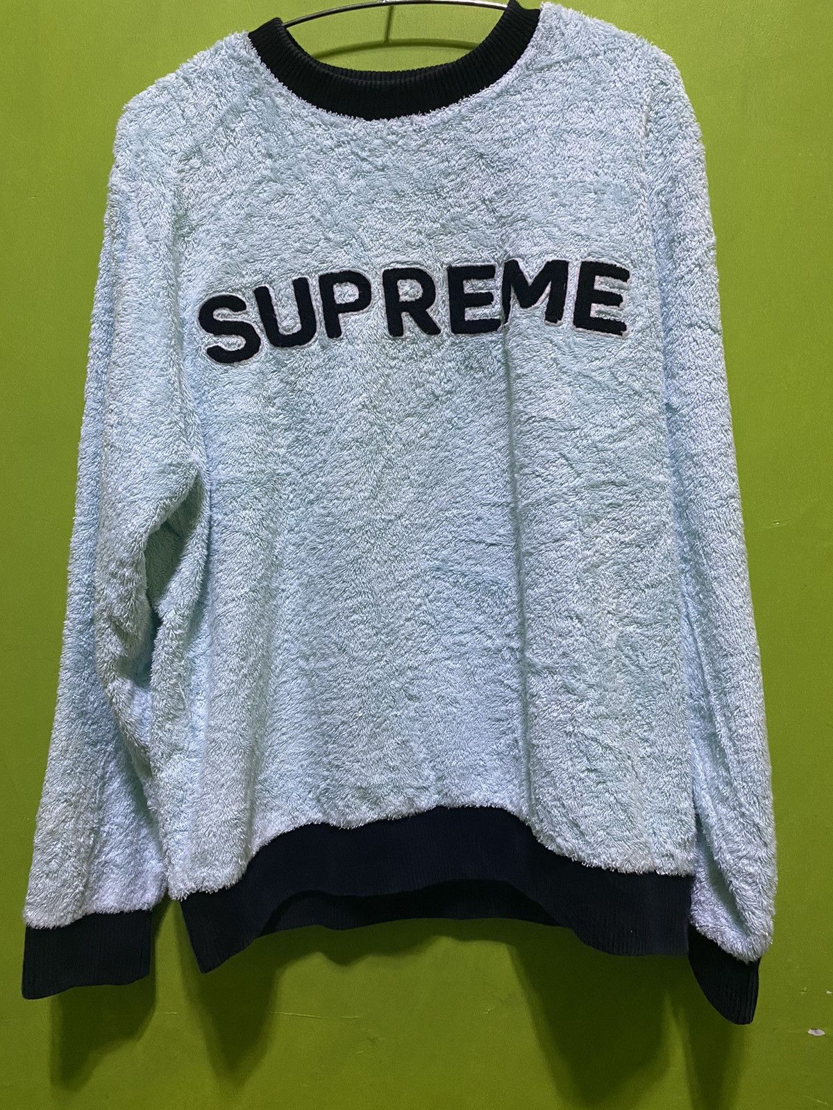 Supreme Crewneck blueterry Size US M / EU 48-50 / 2 - 1 Thumbnail