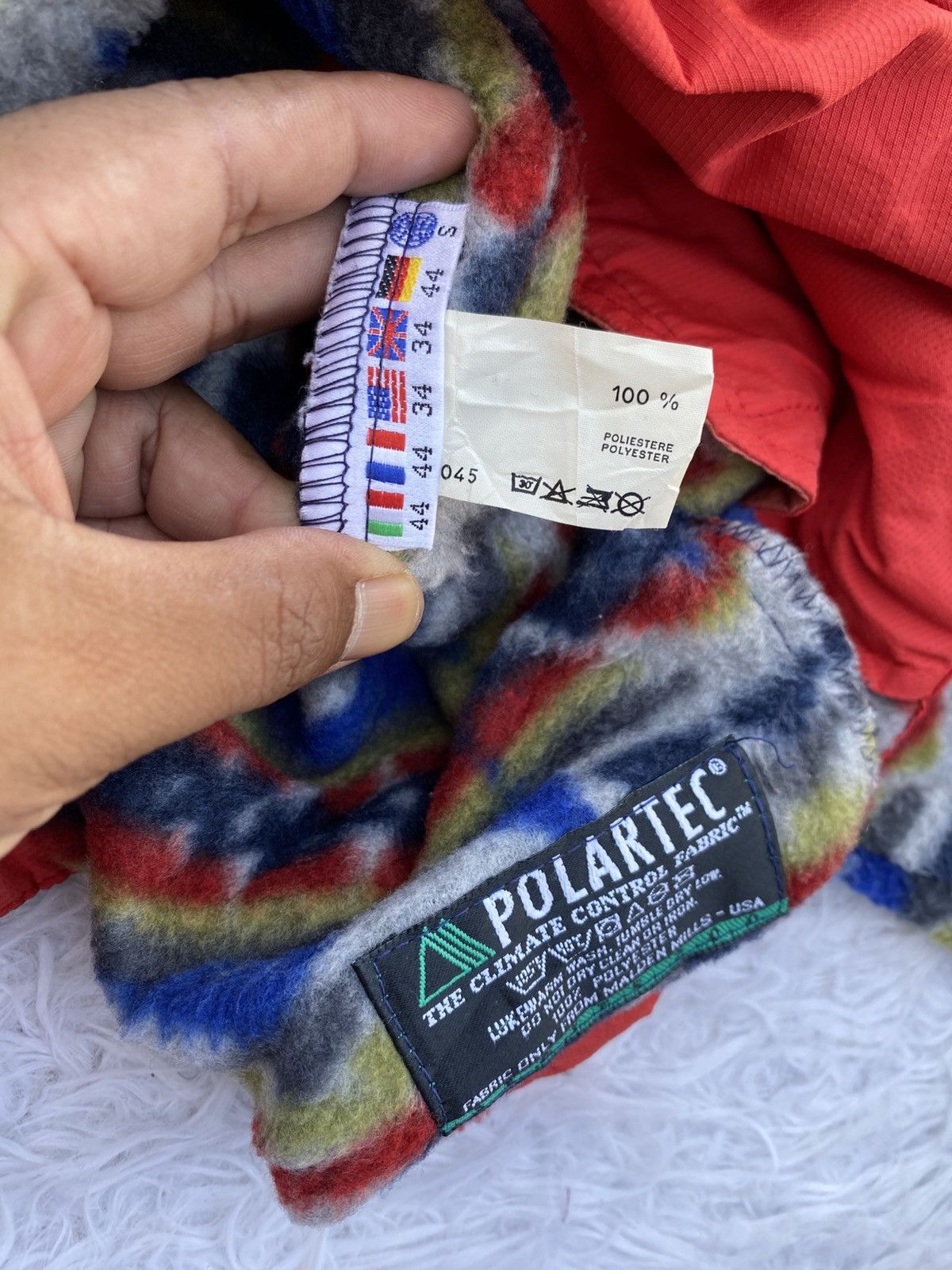 Polartec Rare Vintage Polartec Fleece Climbing Jacket Size US L / EU 52-54 / 3 - 15 Thumbnail