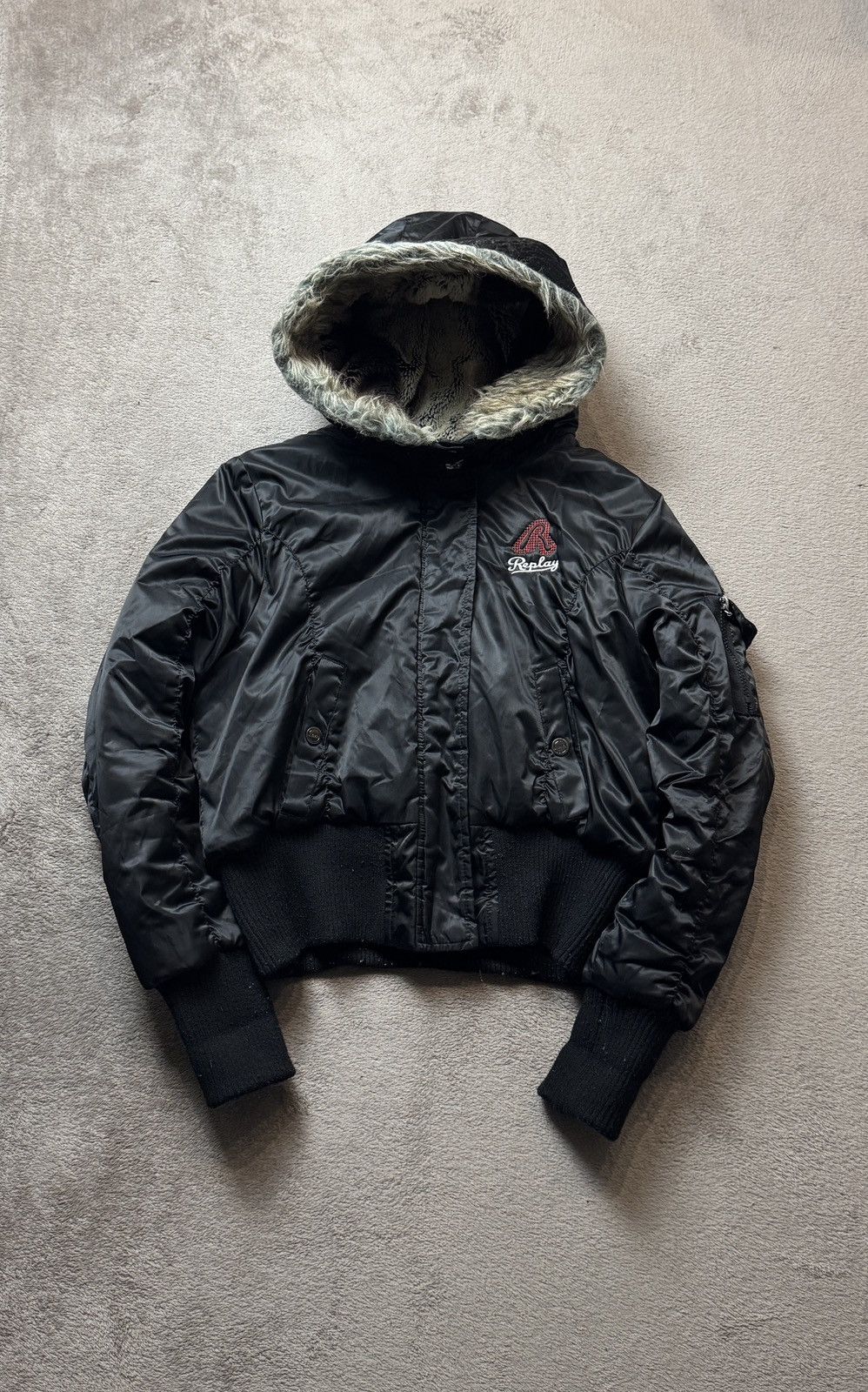 fur gimmick jacket ムートン goa LGB dia Y2K fur gimmick jacket ムートン goa LGB dia Y2K fur gimmick jacket