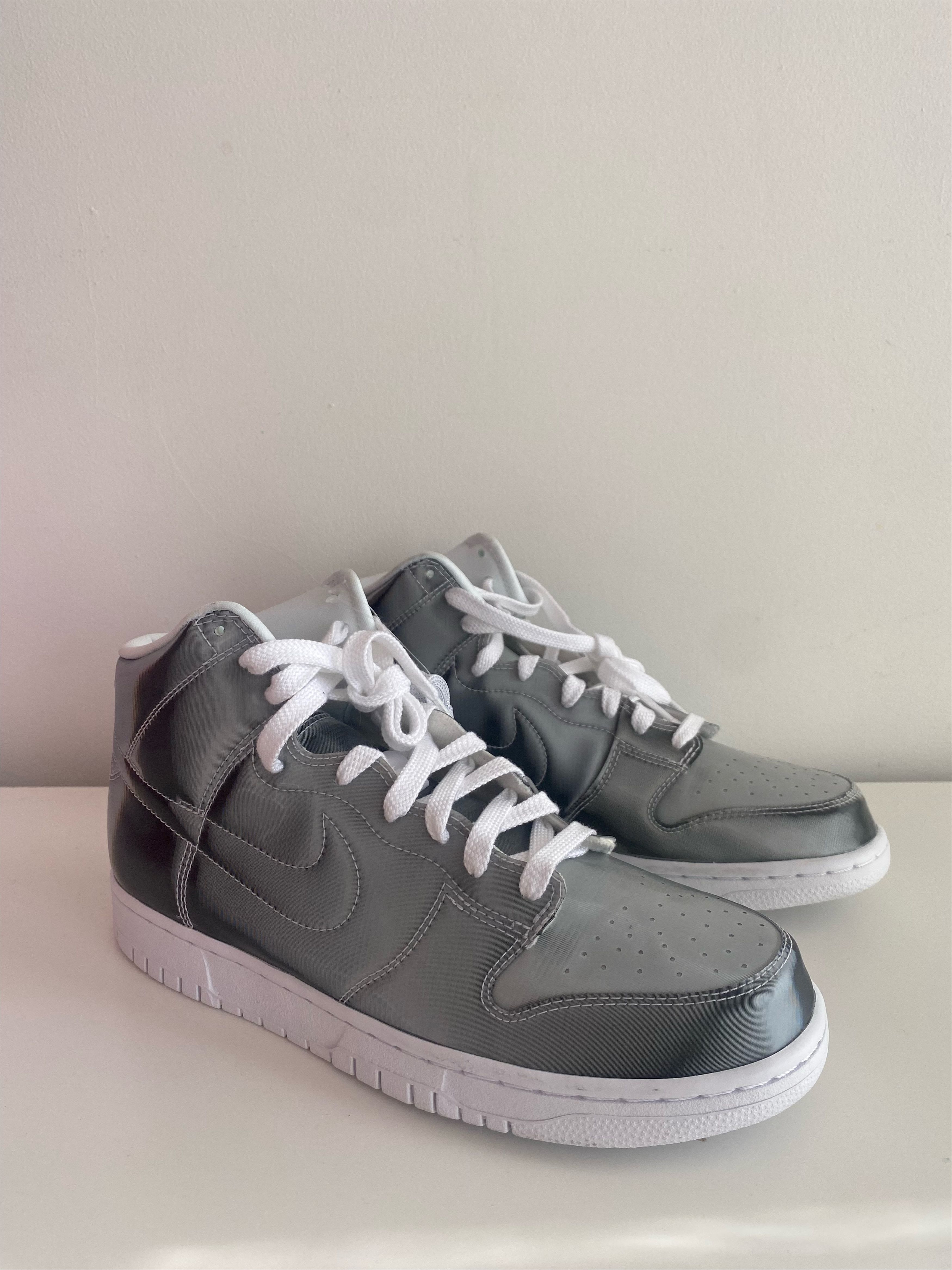 Nike Dunk High The Clot Flux Metallic Silver