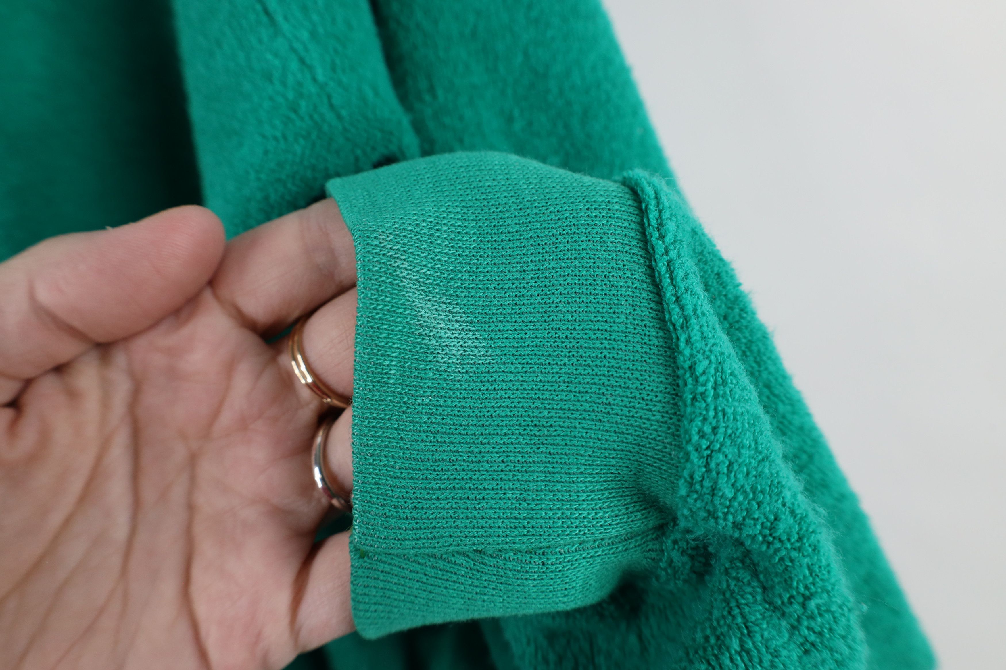 Vintage Vintage 70s Streetwear Cloth Crewneck Sweatshirt Green USA Size L / US 10 / IT 46 - 6 Thumbnail