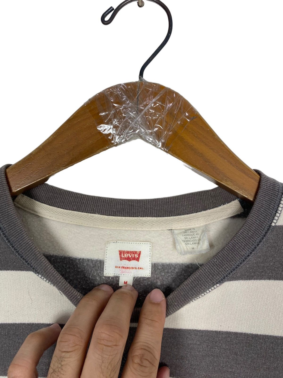 Levi's Rare‼️ Levi’s Stripe Sweatshirt Size US S / EU 44-46 / 1 - 5 Thumbnail