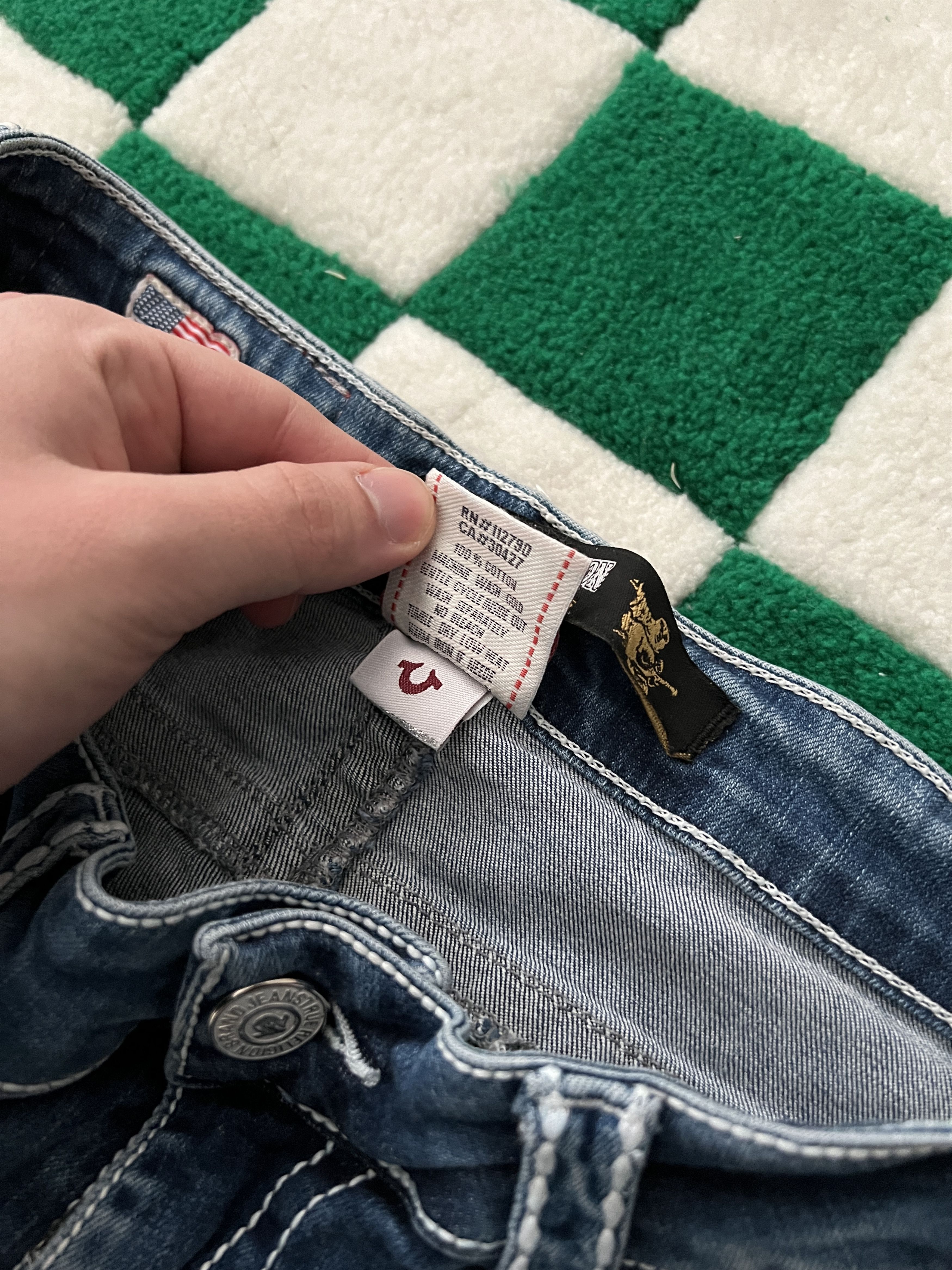 True Religion × Vintage Vintage True Religion Denim Jeans Size 32" / US 10 / IT 46 - 14 Thumbnail