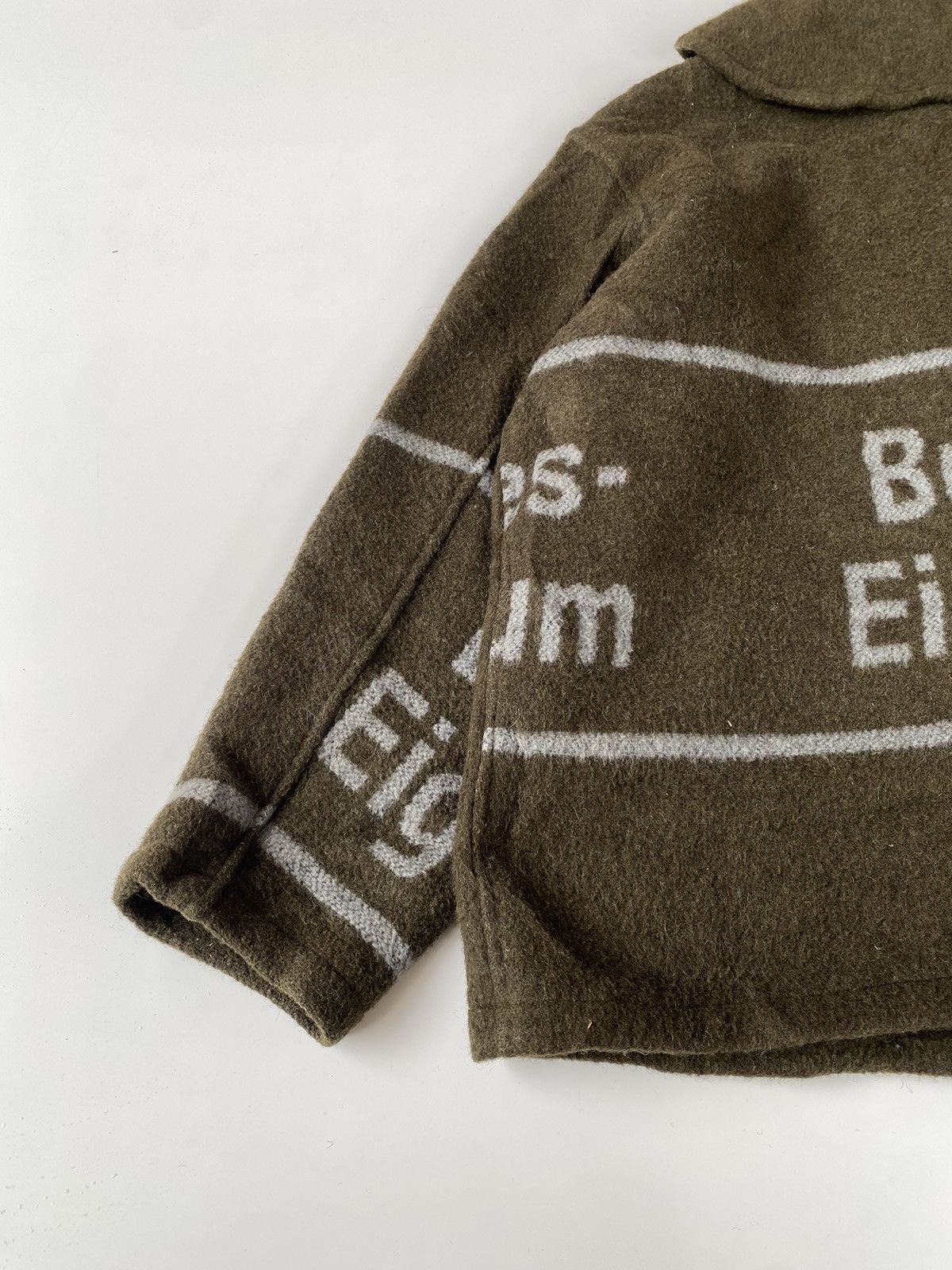 Vintage ✅️Slow Stone Blanket Duffle Wool Jacket Size US L / EU 52-54 / 3 - 5 Thumbnail