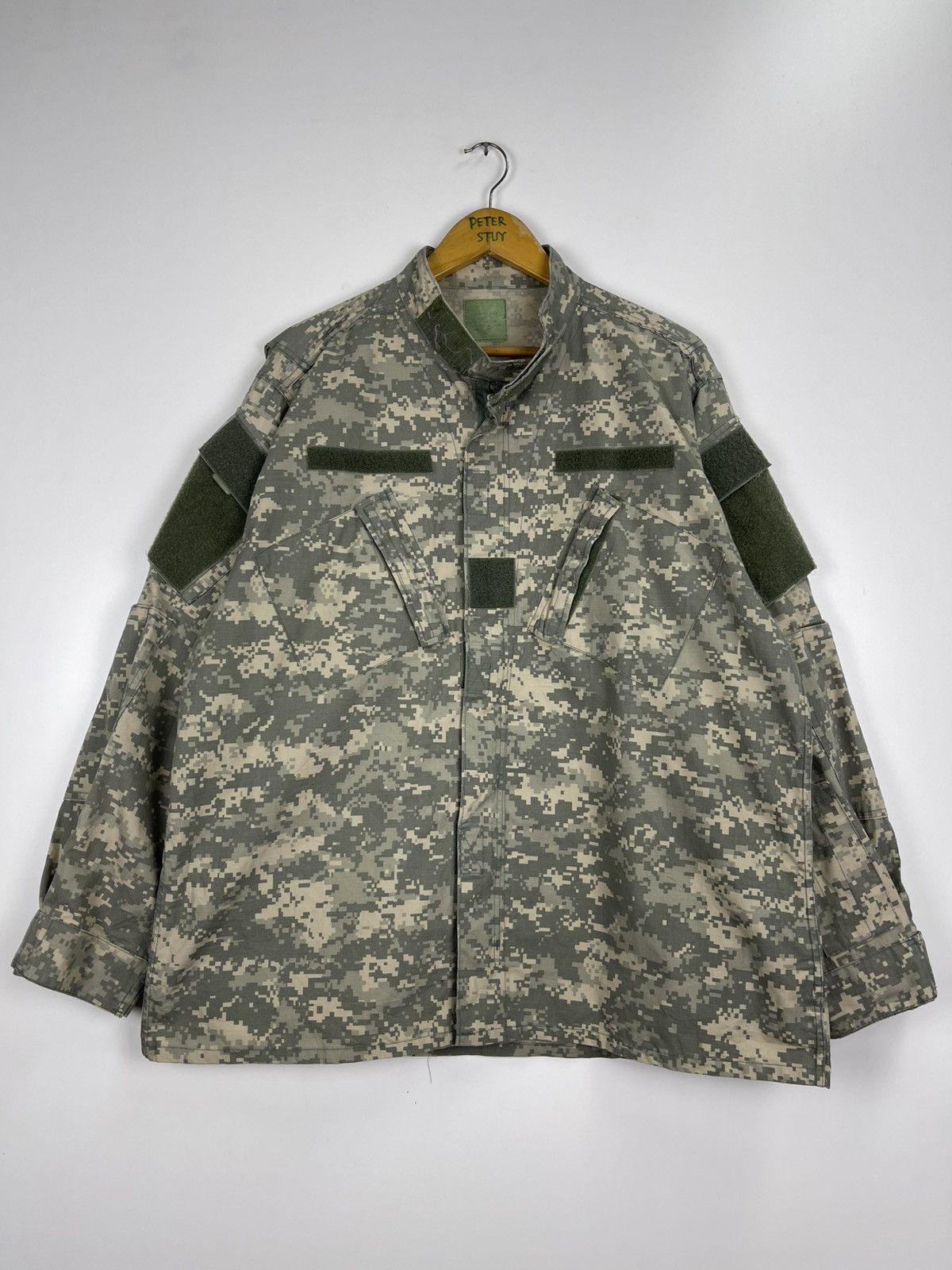 Vintage Vintage US Army Digital Camo Jacket Size US XL / EU 56 / 4 - 3 Thumbnail