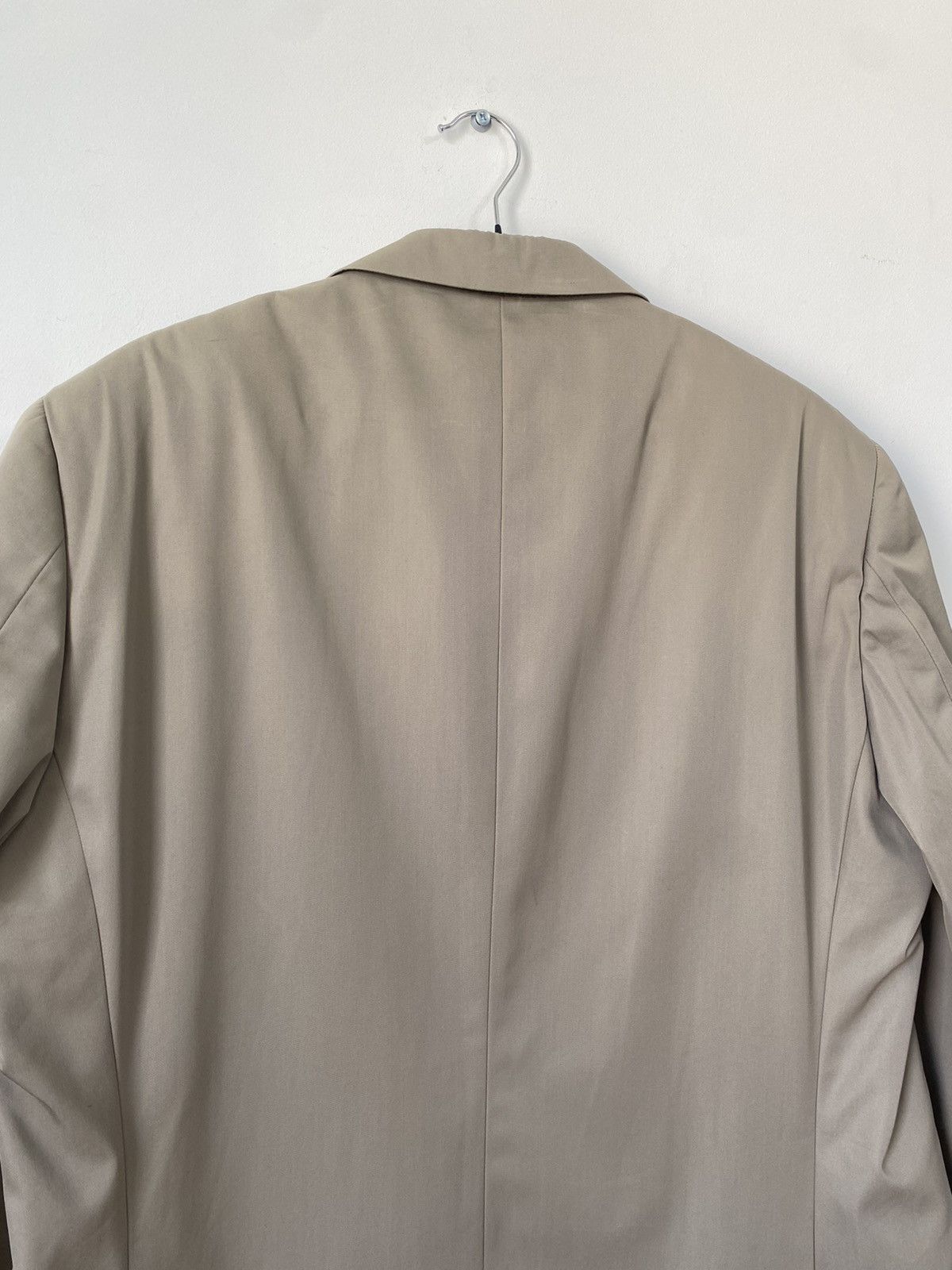 Gucci Gucci Beige Cotton Blend Blazer Jacket, Size:56 Size 54R - 7 Thumbnail