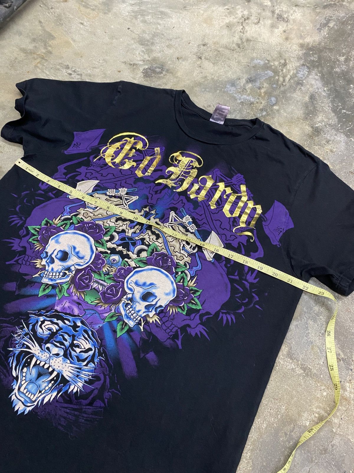 Designer × Ed Hardy × Vintage 💥edhardy vintage art tshirt Size US L / EU 52-54 / 3 - 13 Thumbnail