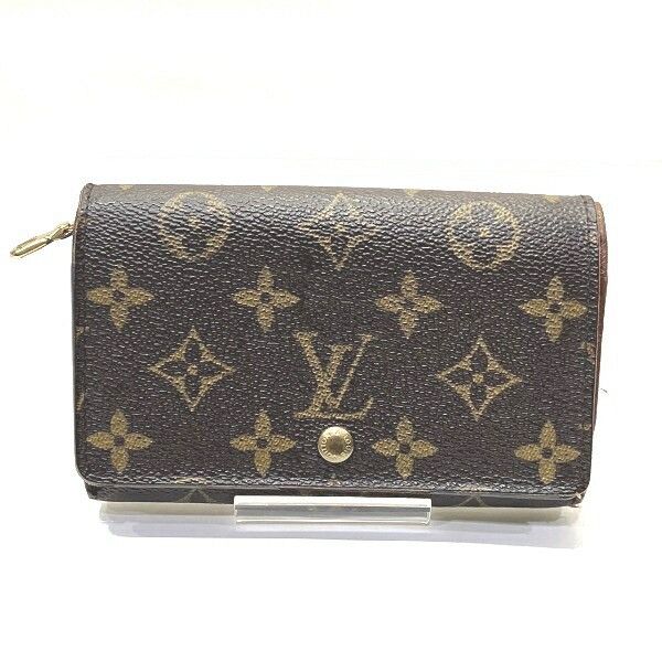 Louis Vuitton Louis Vuitton Louis Vuitton Monogram Bifold Wallet Textile Short Wallet M61730 DUTY FREE for USA Size ONE SIZE - 1 Thumbnail