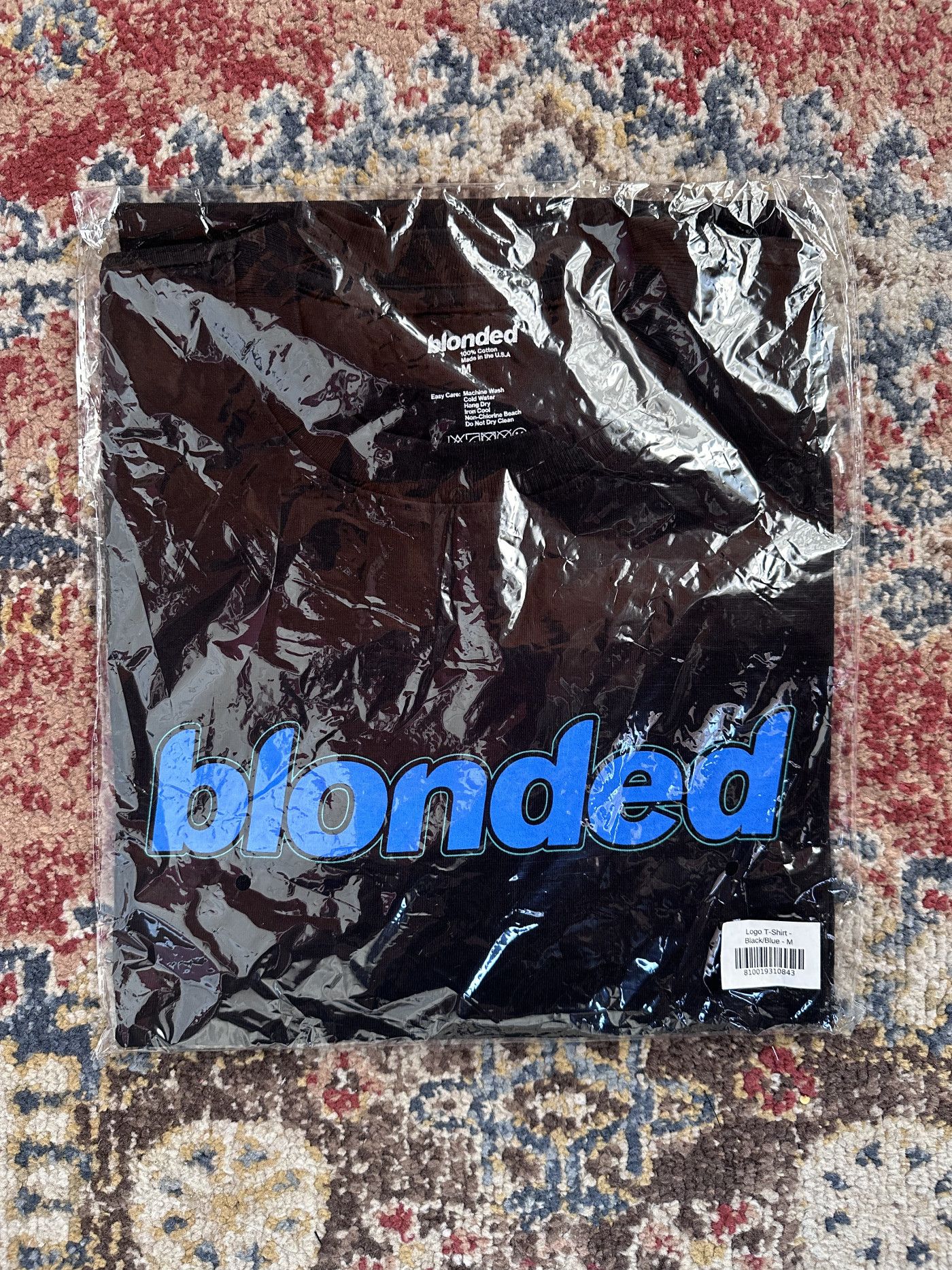 Frank Ocean Blonded Blue/Green/Black T-Shirt Size US M / EU 48-50 / 2 - 1 Thumbnail