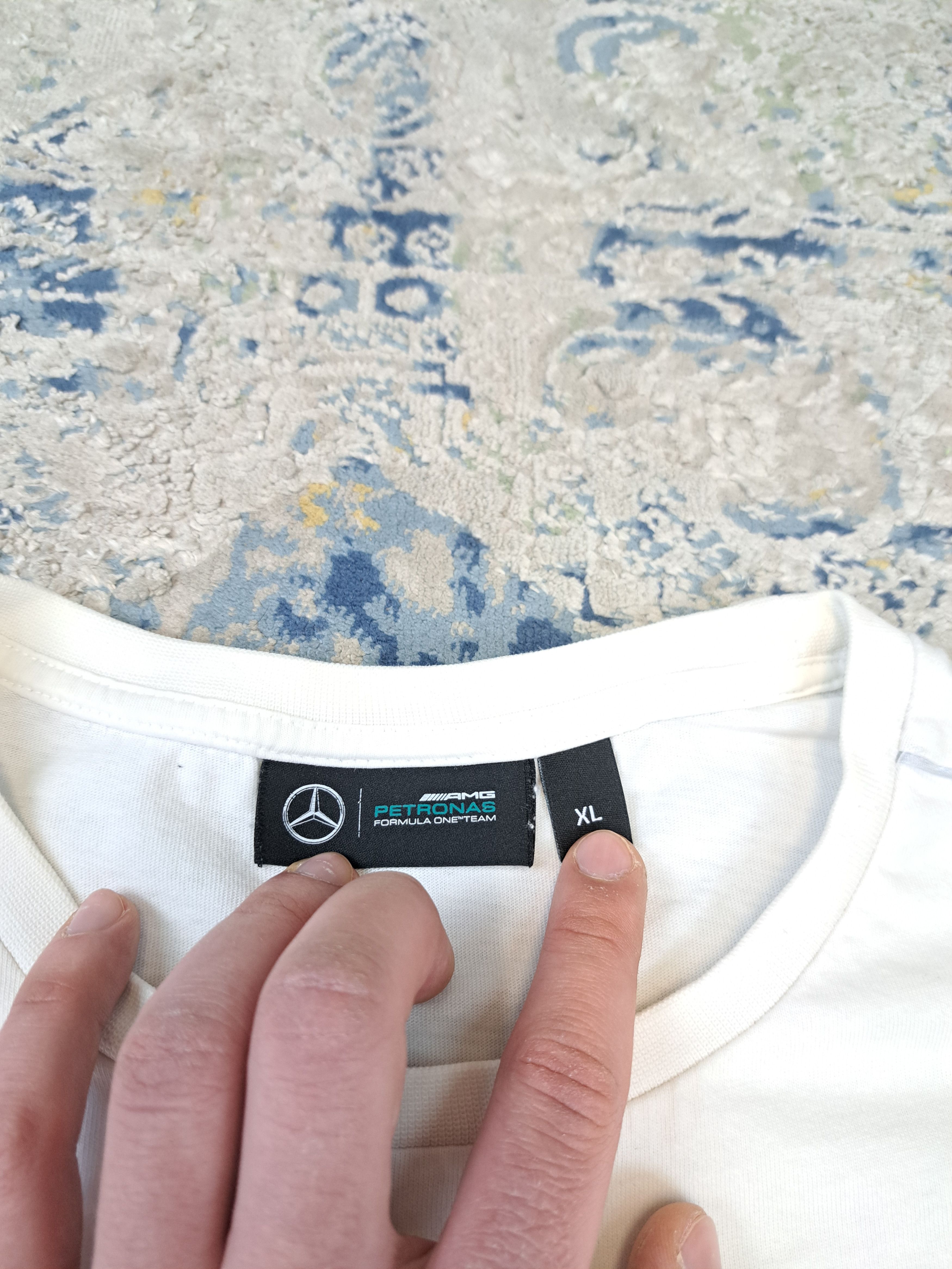 Mercedes-Benz Mercedes AMG Petronas Formula 1 Team Tee Racing Size US XL / EU 56 / 4 - 7 Thumbnail
