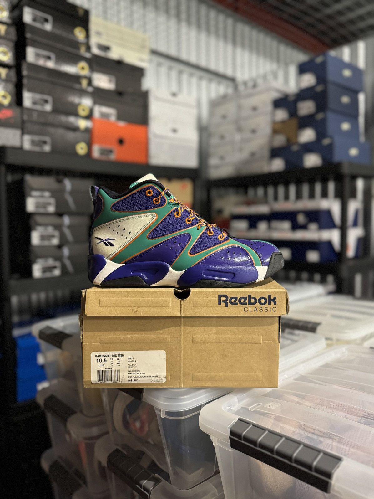 Reebok Reebok Kamikaze 1 Mid All Star Size 10.5 Size US 10.5 / EU 43-44 - 1 Thumbnail