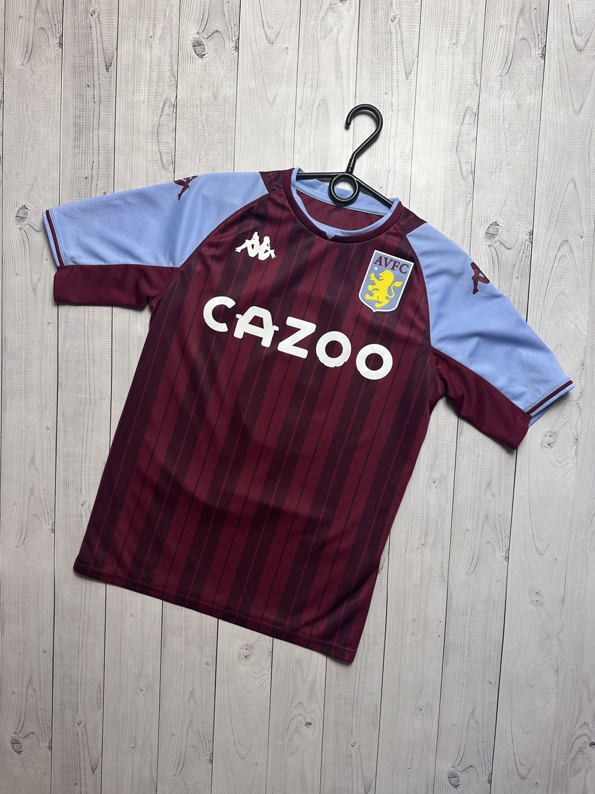Vintage Aston Villa soccer jersey 5 Mings size S