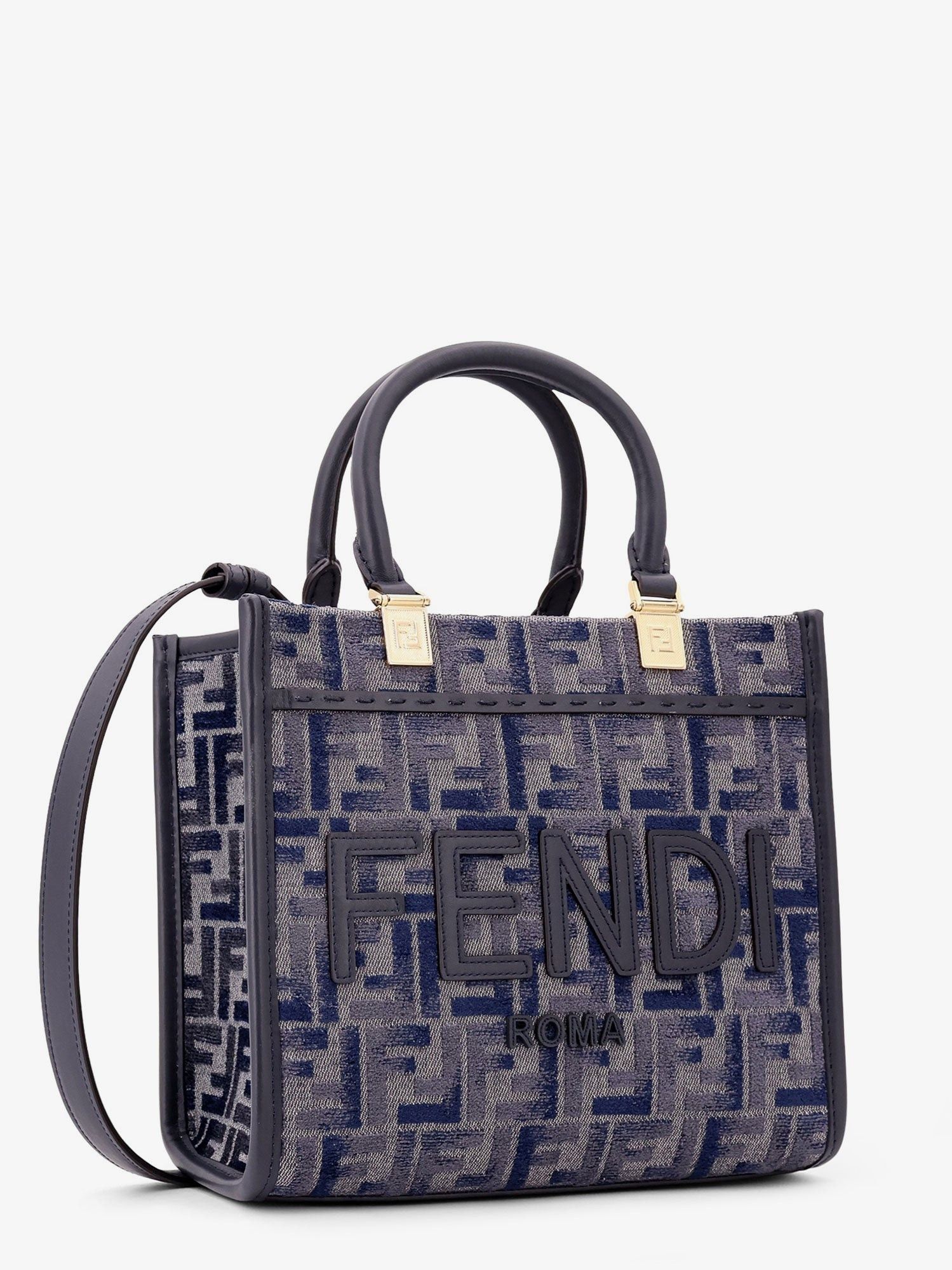Fendi o1s1wg111125 Size: OS/ Sunshine Small in Nevy Blue Size ONE SIZE - 2 Thumbnail