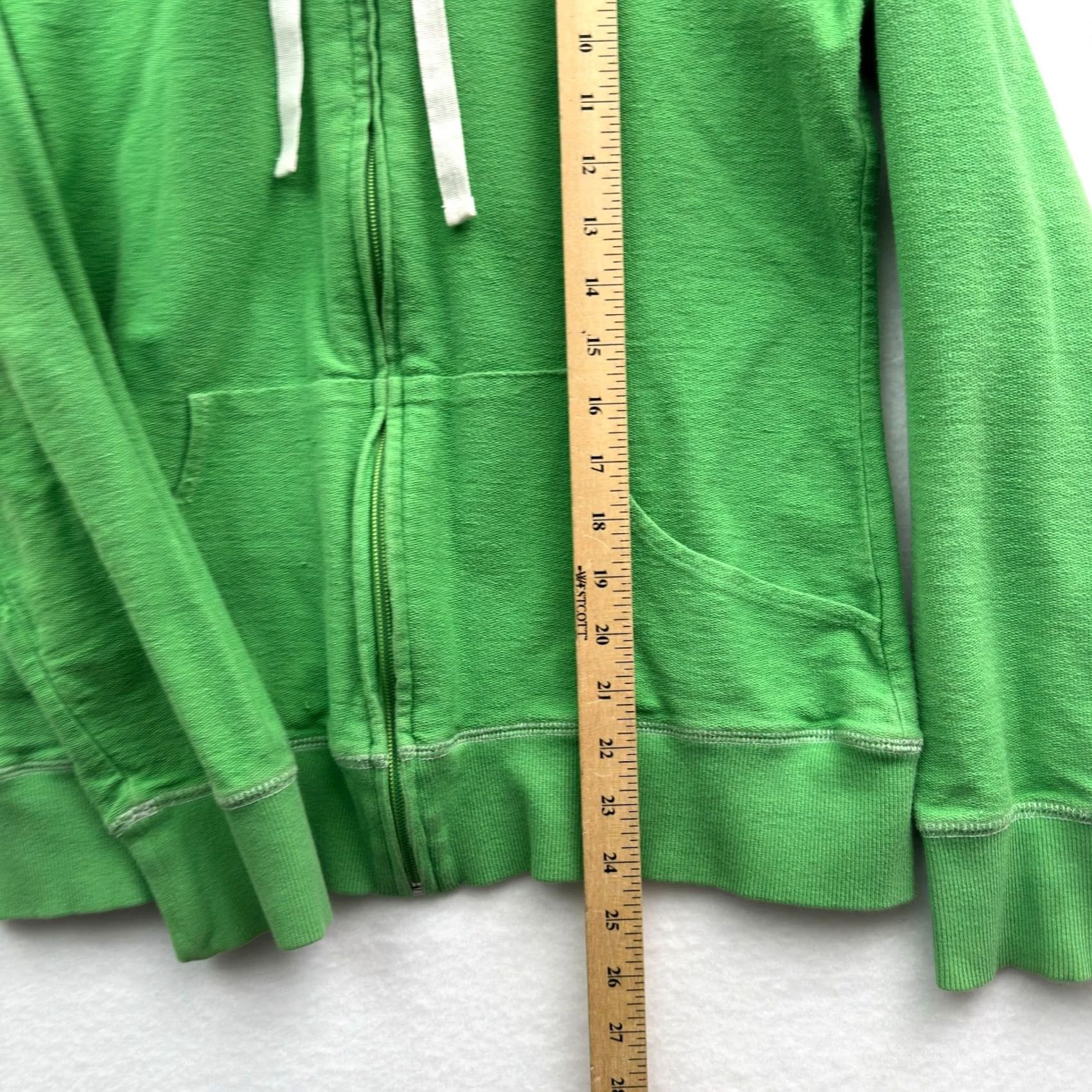 Oakley VINTAGE Oakley Women's Hoodie Full Zip Green Graphic Print 00s Large L Regular Size L / US 10 / IT 46 - 6 Thumbnail