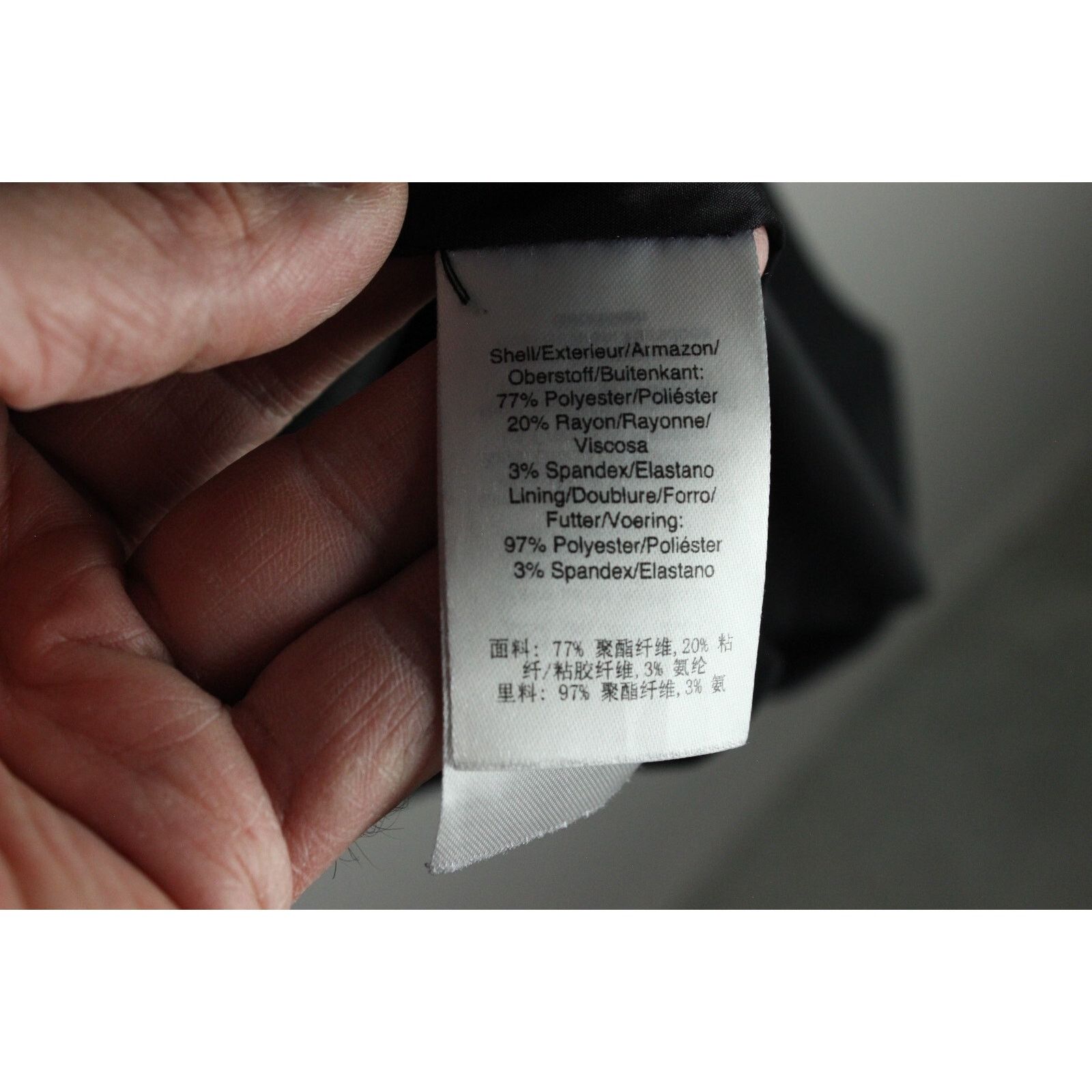 DKNY DKNY Women's Blazer Jacket Black Buttons/Pockets Oversized Size M / US 6-8 / IT 42-44 - 9 Thumbnail