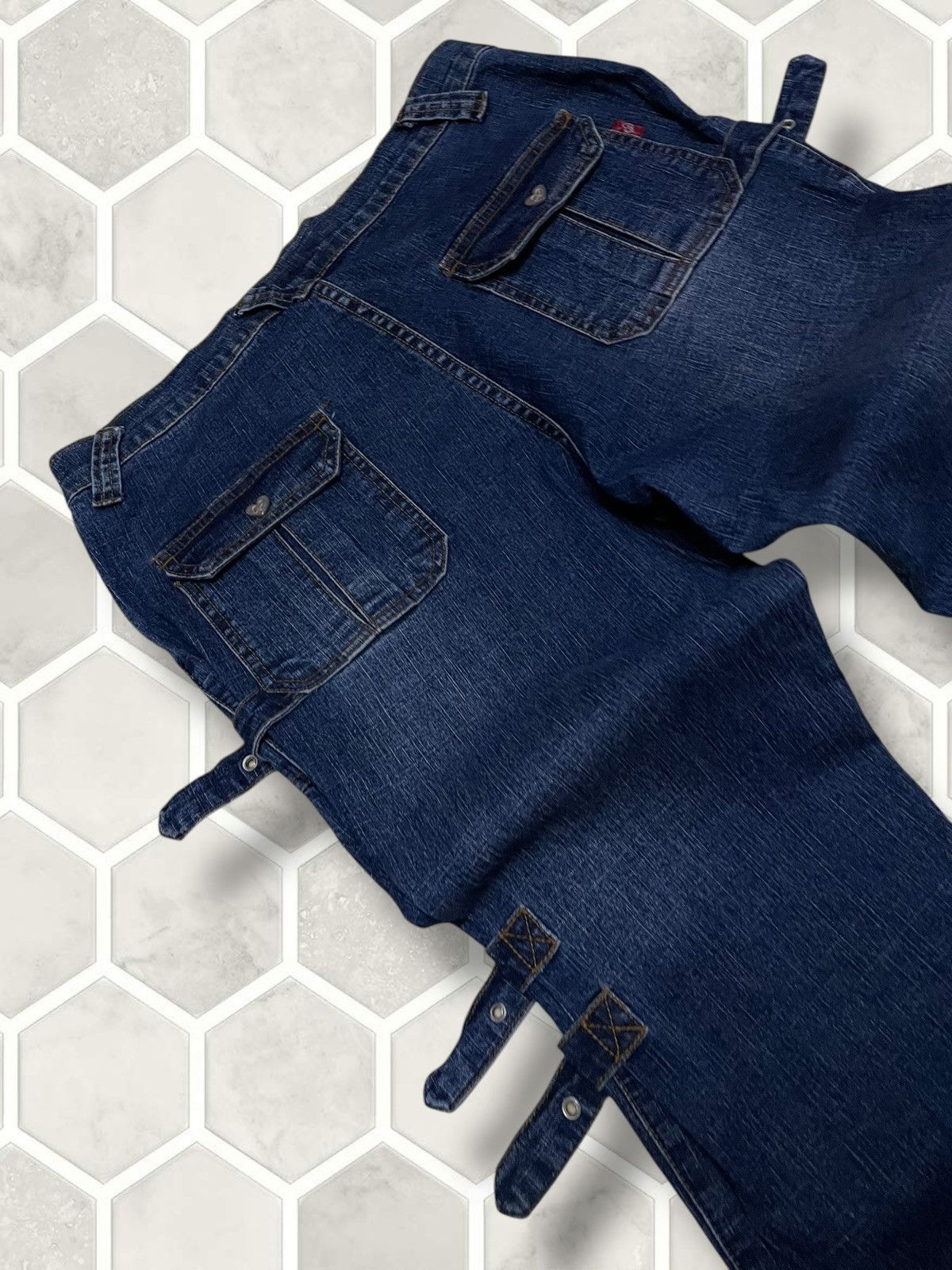 Hysteric Glamour Vintage Original Designer Japan Angela Bondage Flared Denim Size US 32 / EU 48 - 17 Thumbnail