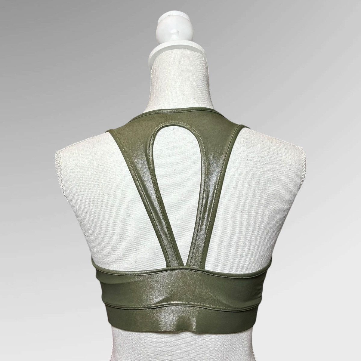 Other Carbon38 Women’s 2.0 Takara Shine Action Olive Bra Size L / US 10 / IT 46 - 8 Thumbnail