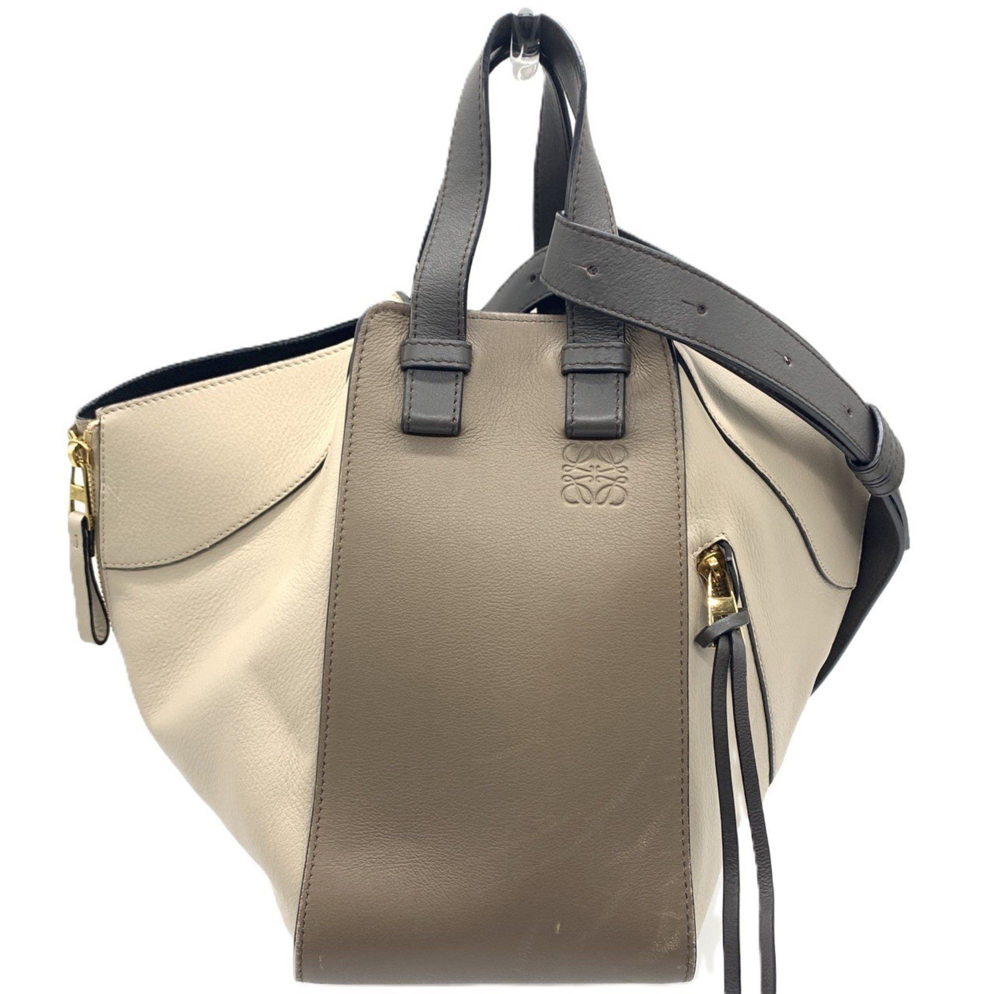 Loewe Hammock Small 326 30Ks35 Shoulder Bag Beige, Women's