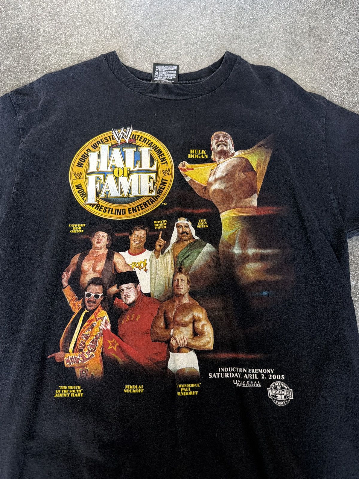 WWE WWE VINTAGE HALL OF FAME 2005 TEE Size US L / EU 52-54 / 3 - 9 Thumbnail