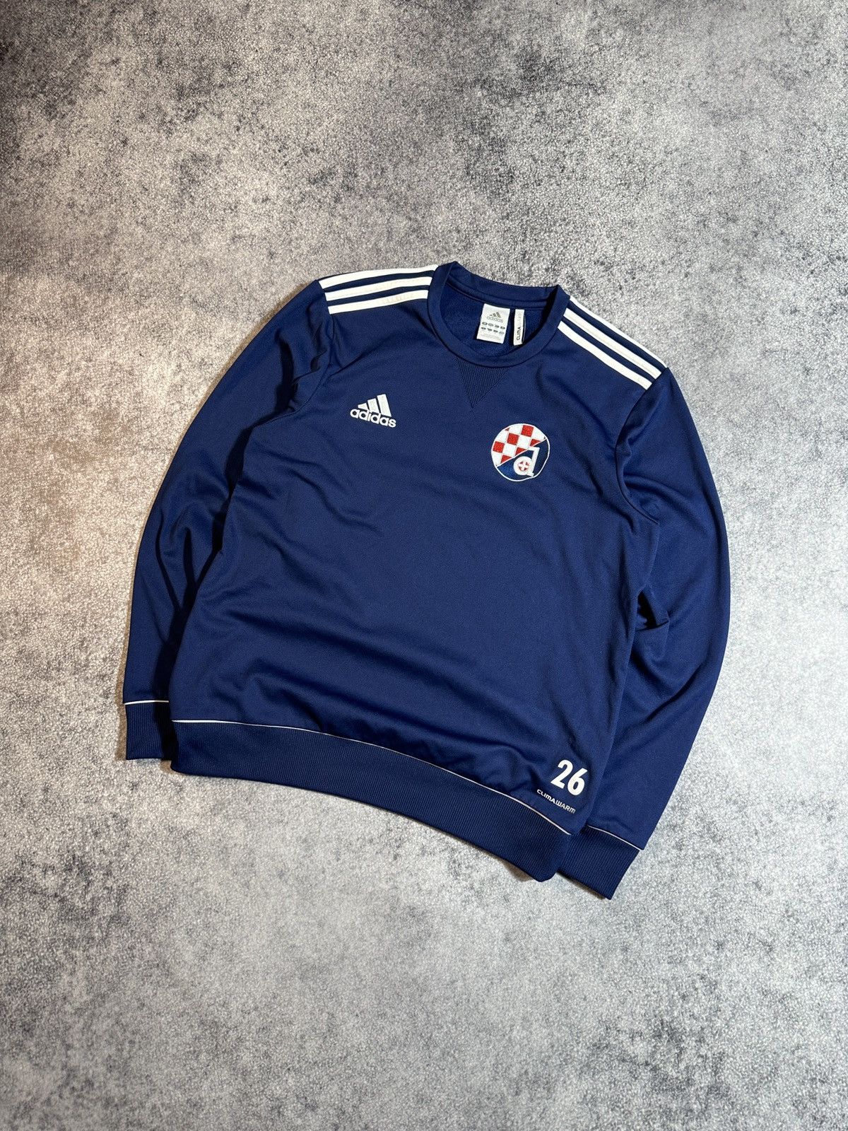 Vintage Adidas Dynamo Zagreb Soccer Sweatshirt Rare Style M