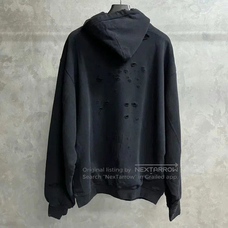 Balenciaga Balenciaga Black Art Print Hoodie. Size US S / EU 44-46 / 1 - 2 Thumbnail